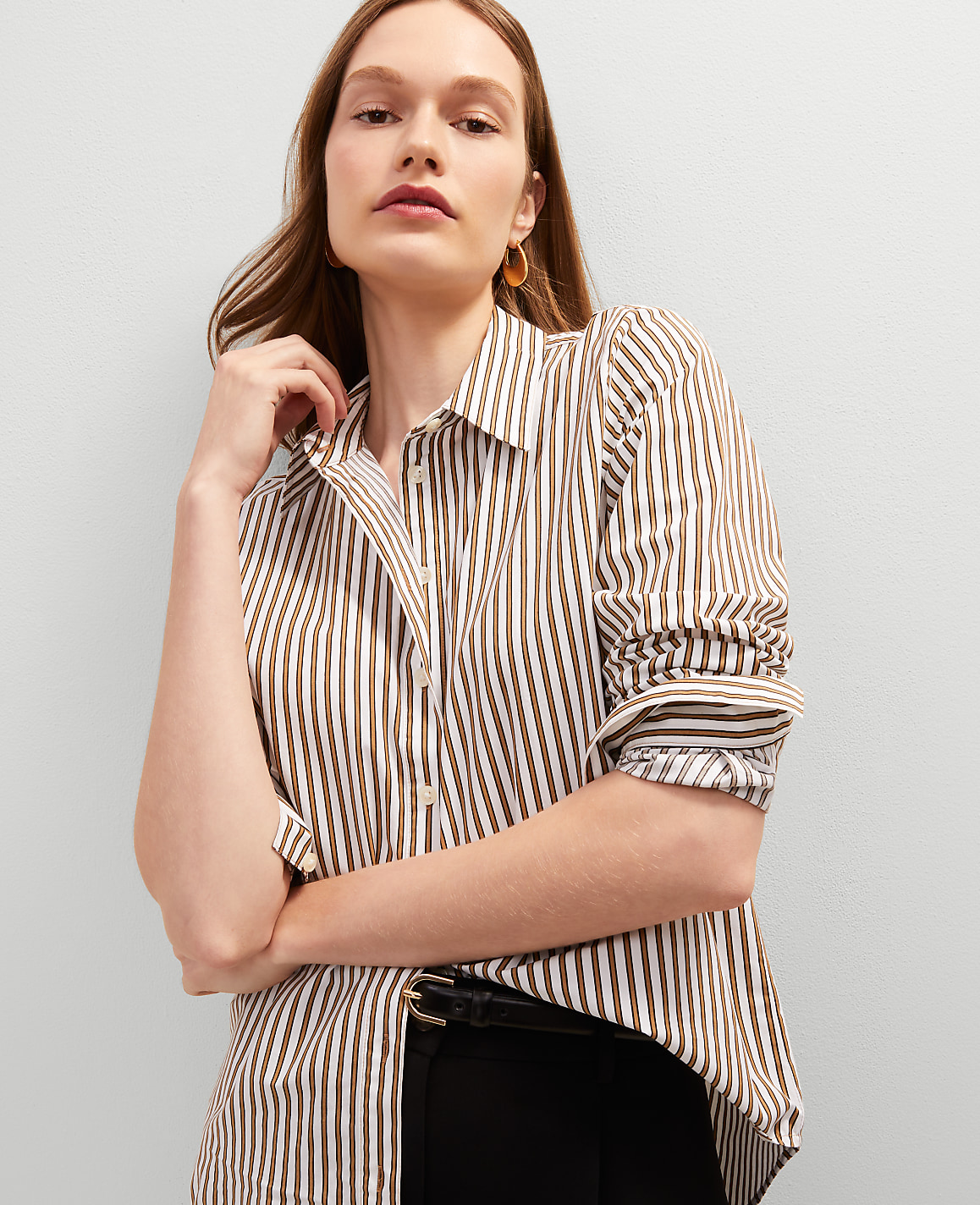 Striped Relaxed Perfect Shirt