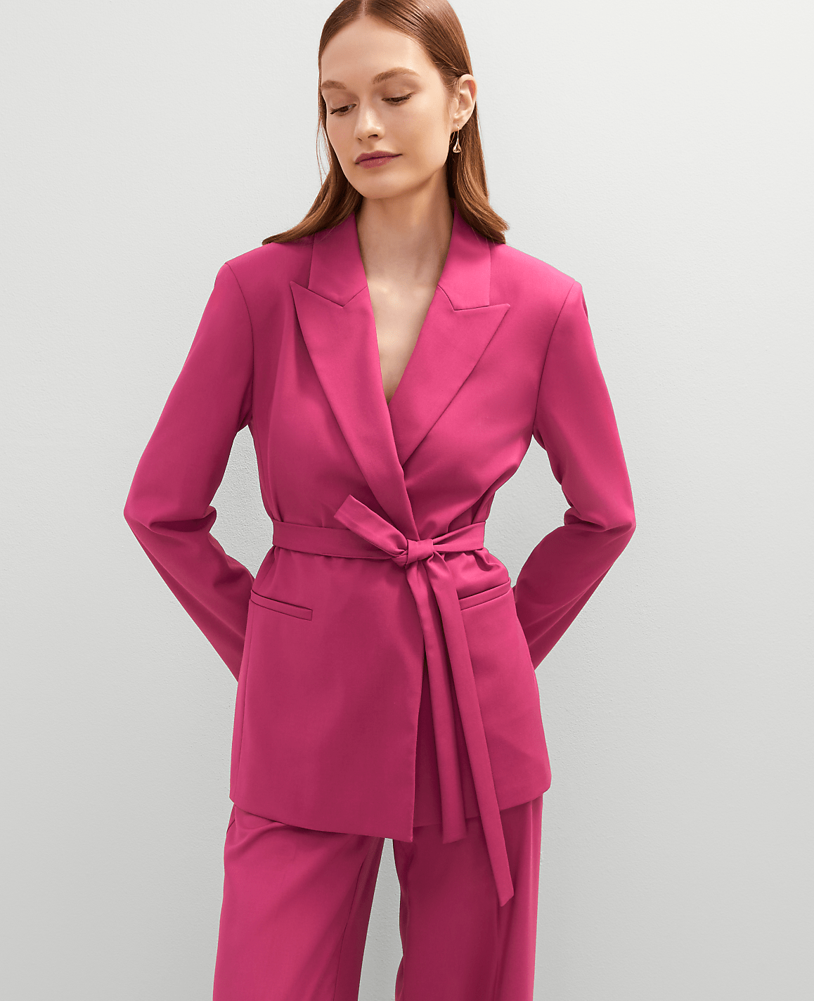 The Belted Blazer