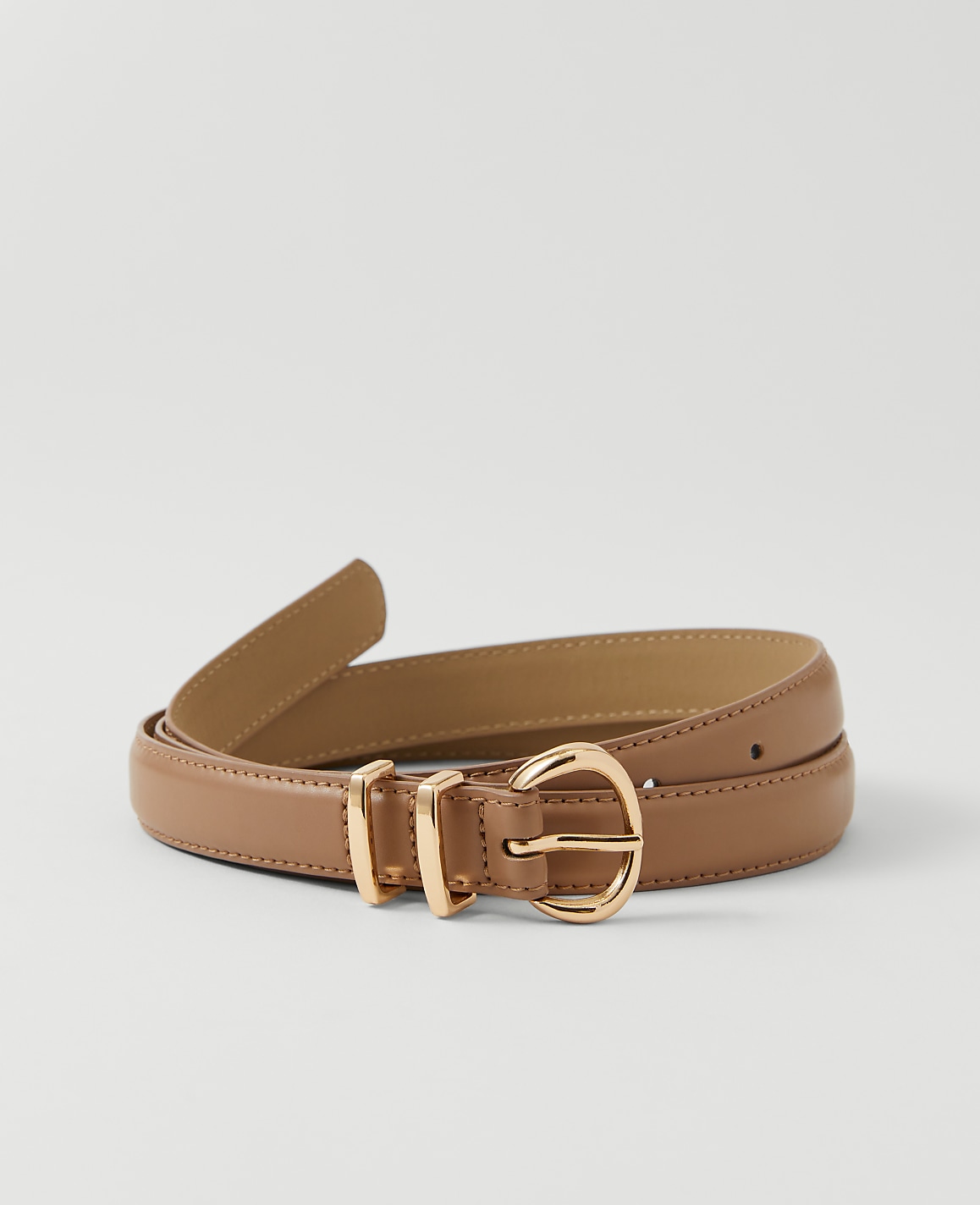 Weekend Skinny Leather Belt