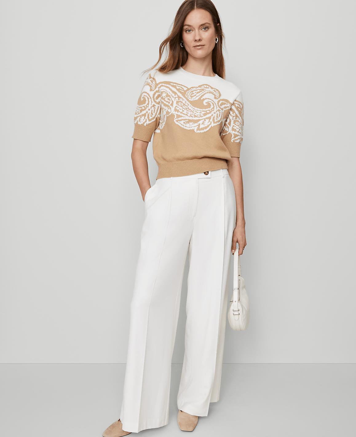 The Petite Modern Wide-Leg Trouser