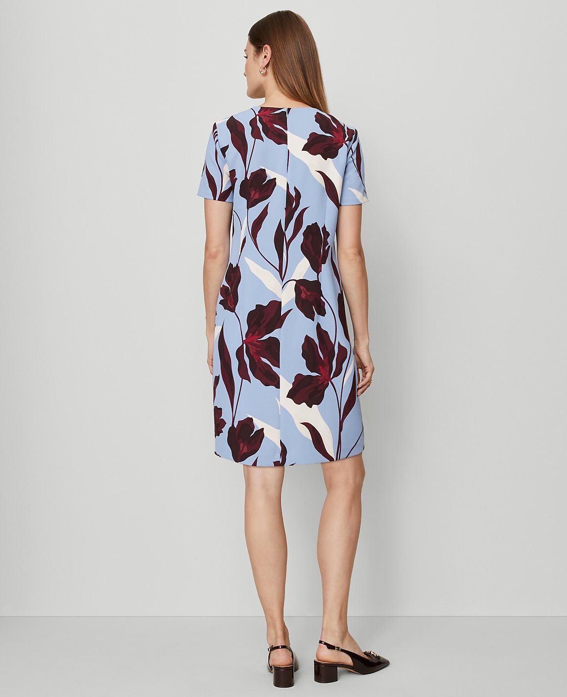 Petite Floral Shift Dress