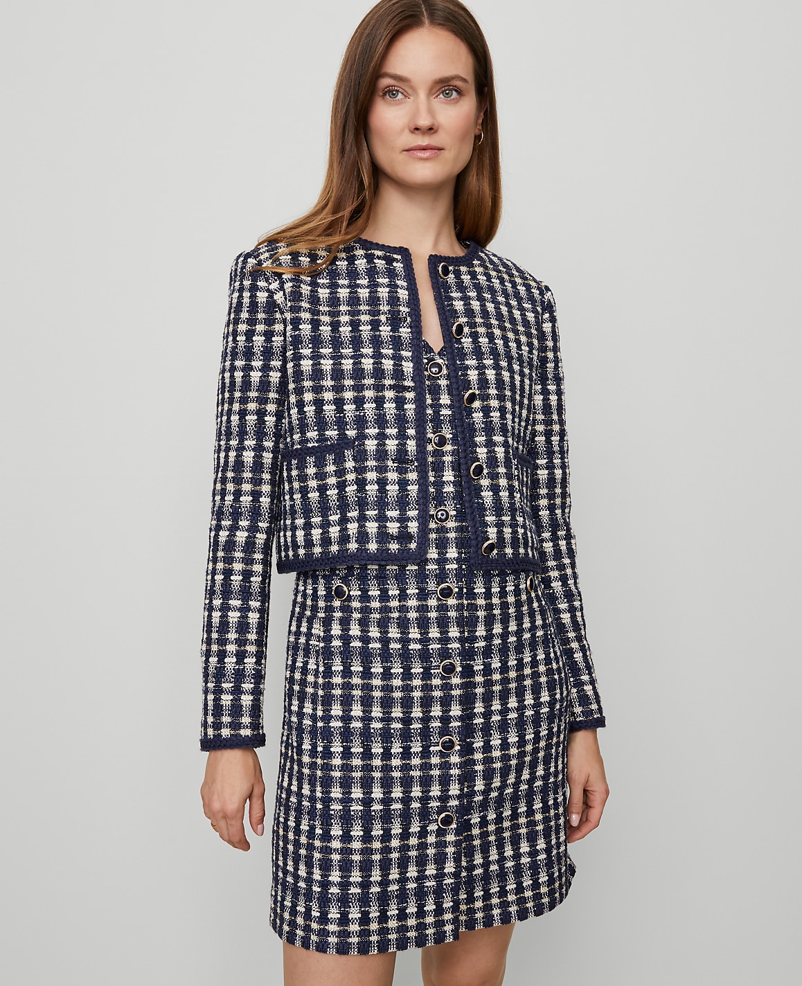 Tweed Patch Pocket Jacket