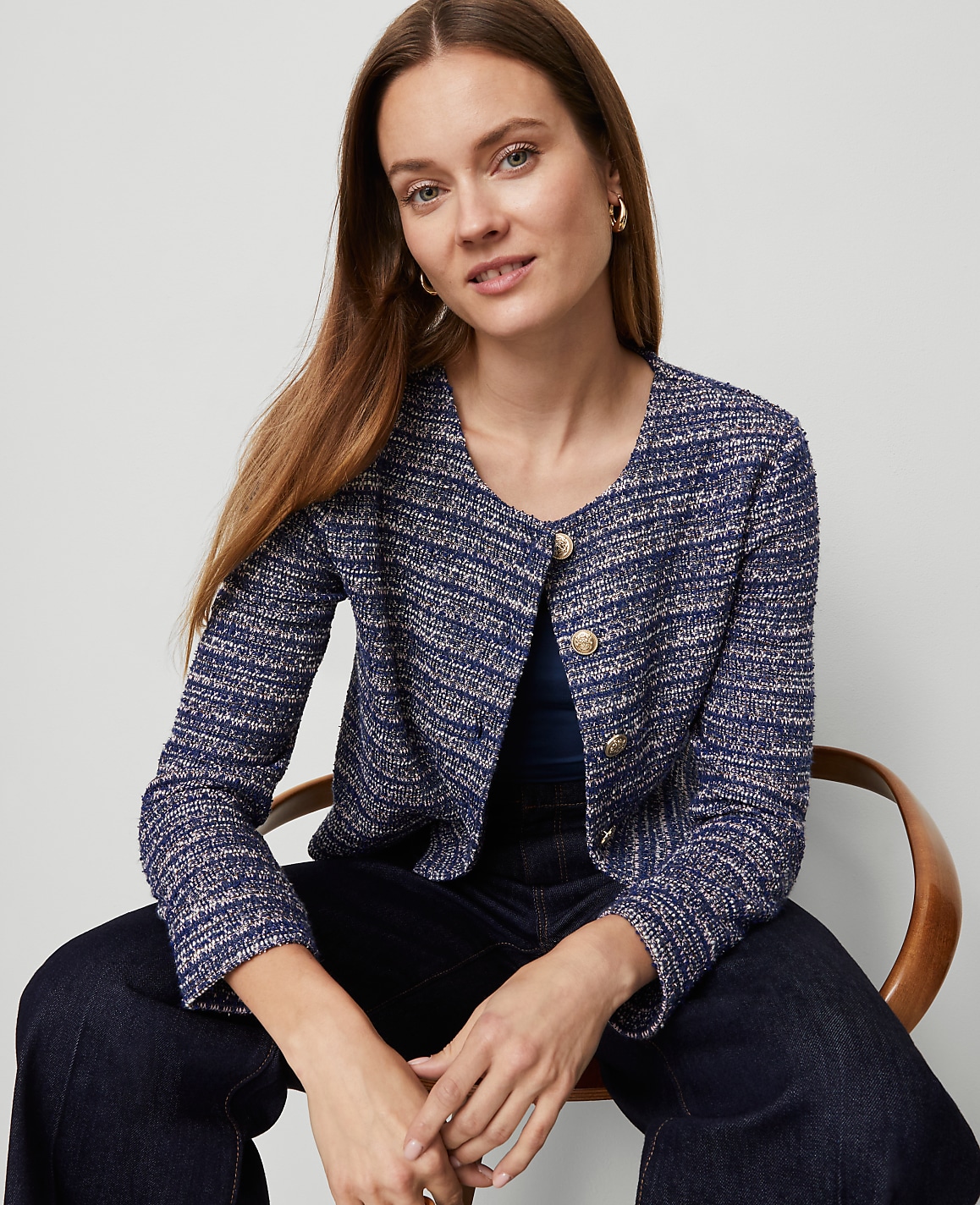 Tweed Cropped Jacket