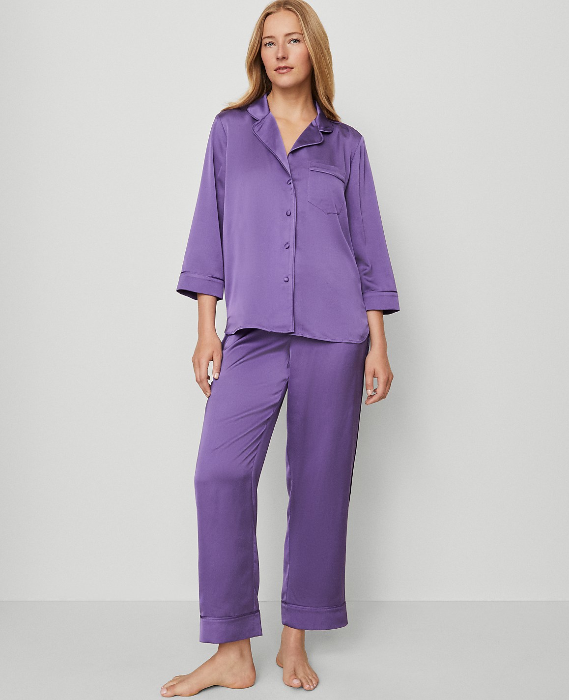 Satin Pajama Set