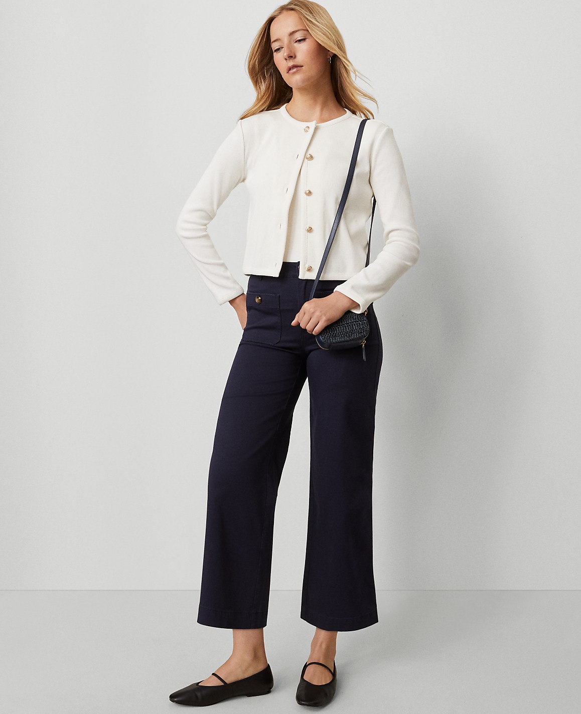 Weekend Sateen Patch Pocket Pant