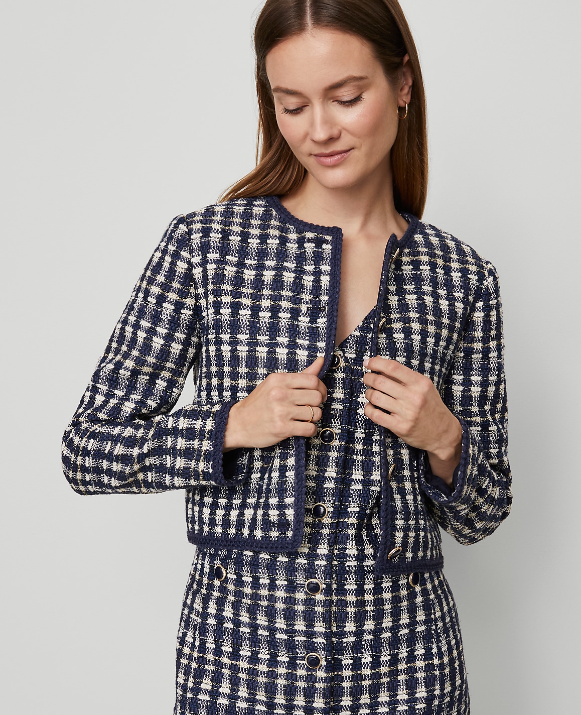 Tweed Patch Pocket Jacket