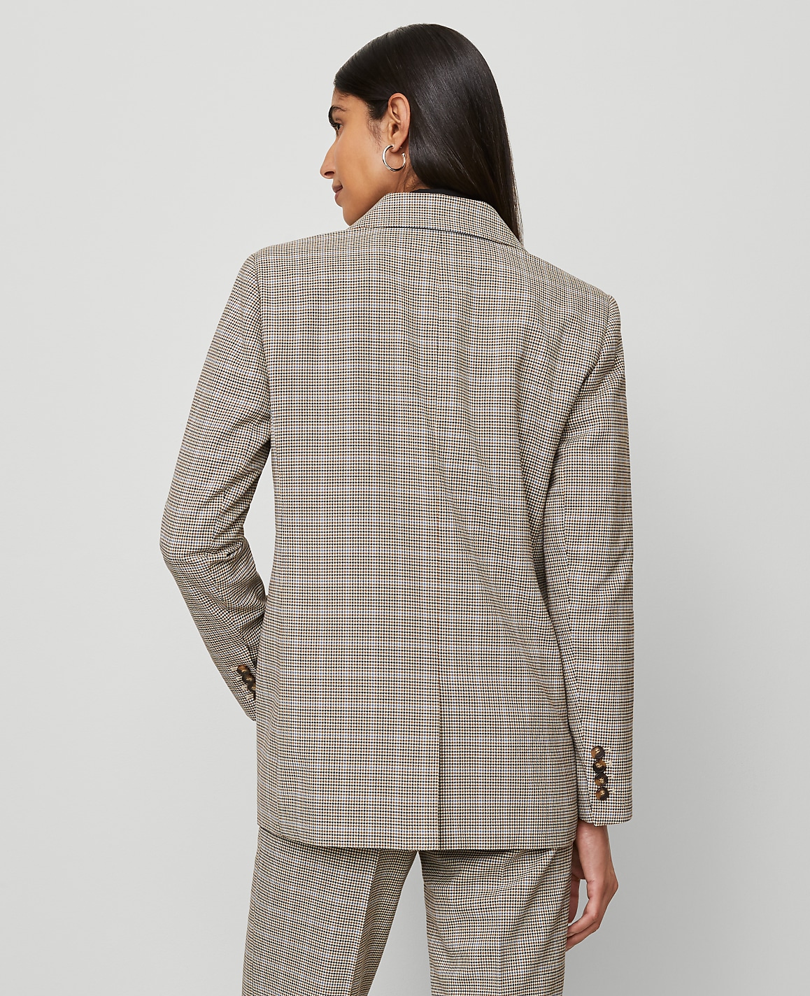 The Petite Madison Blazer in Plaid