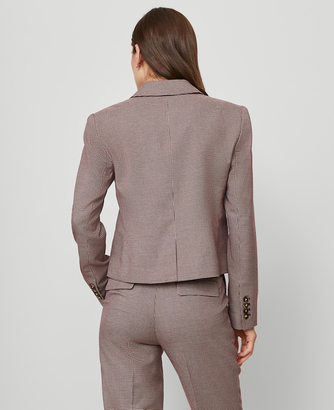The Newbury Blazer in Houndstooth