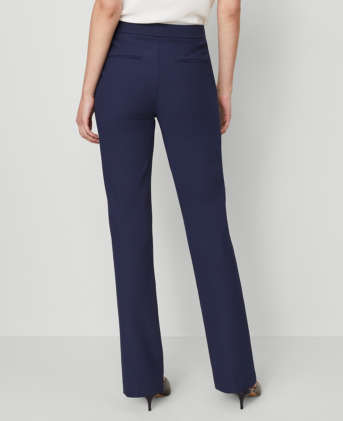 The Petite High Rise Skinny Trouser in Bi-Stretch
