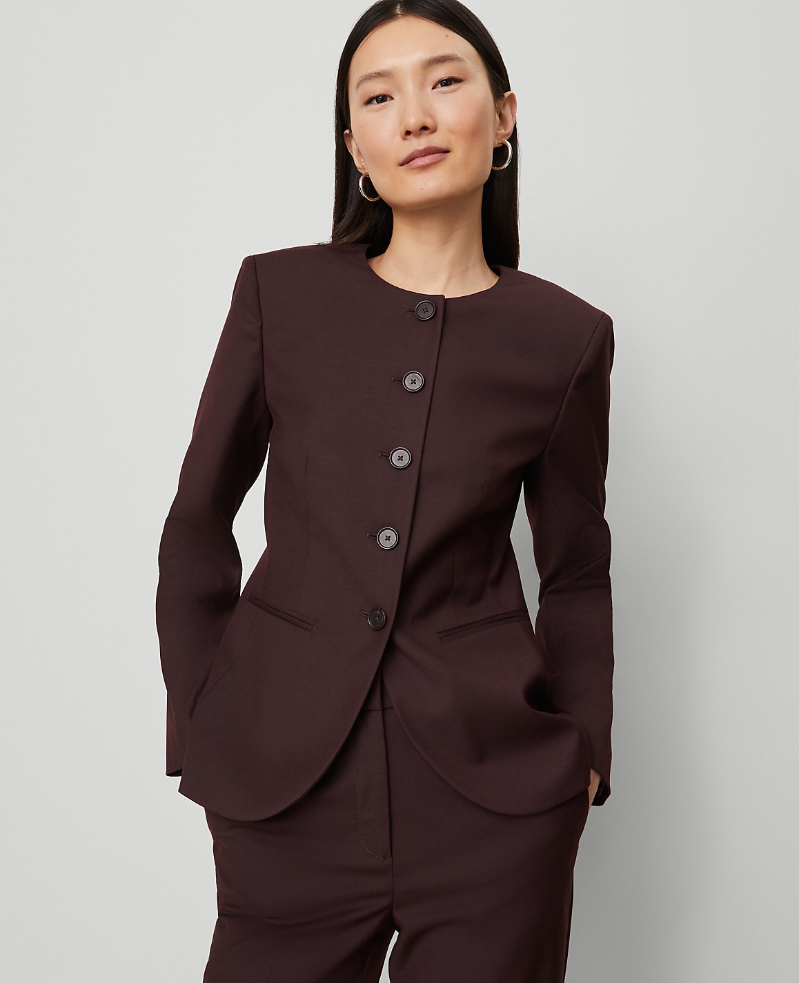 The Curved Hem Jacket