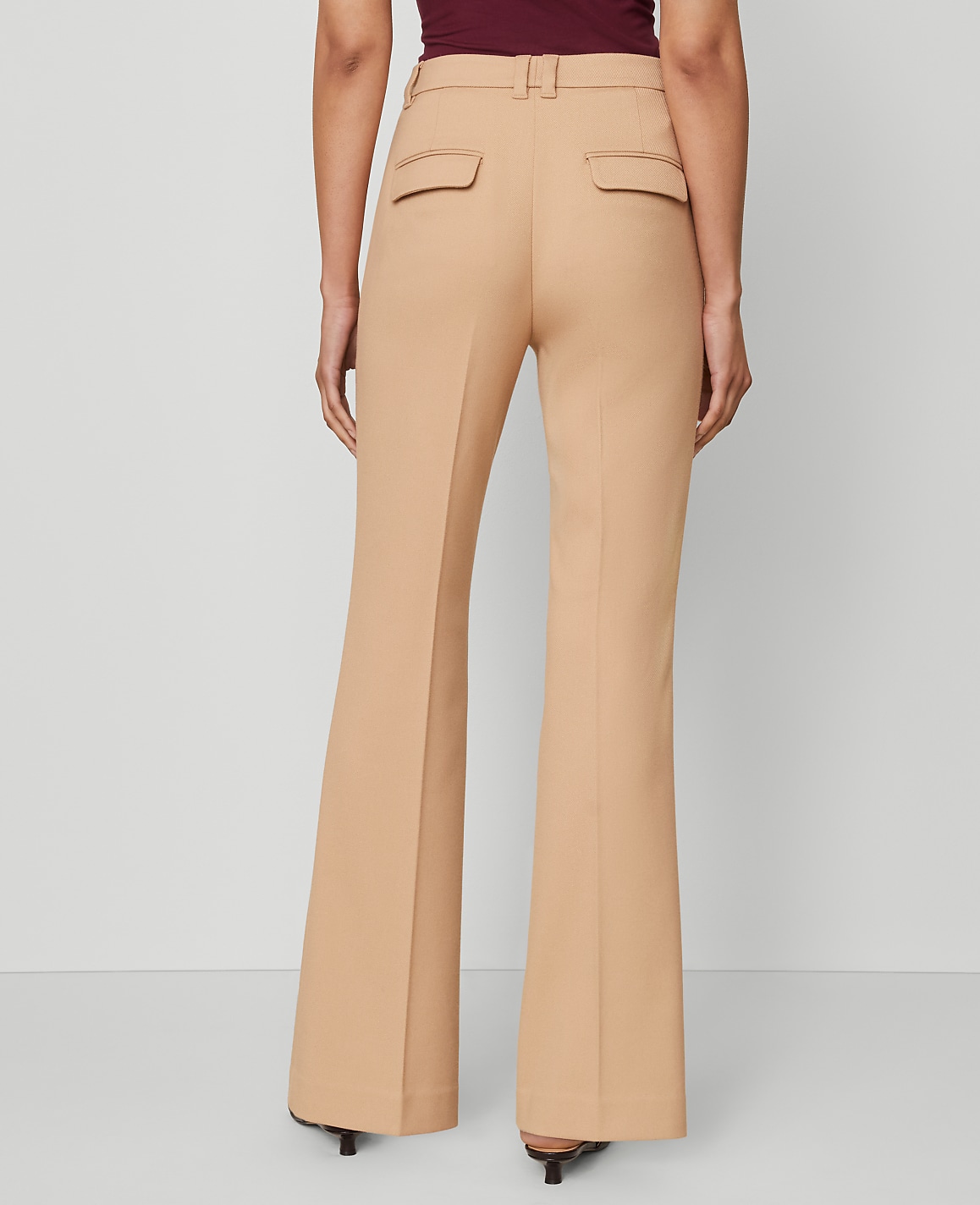 The Slim Flare Trouser in Bi-Stretch