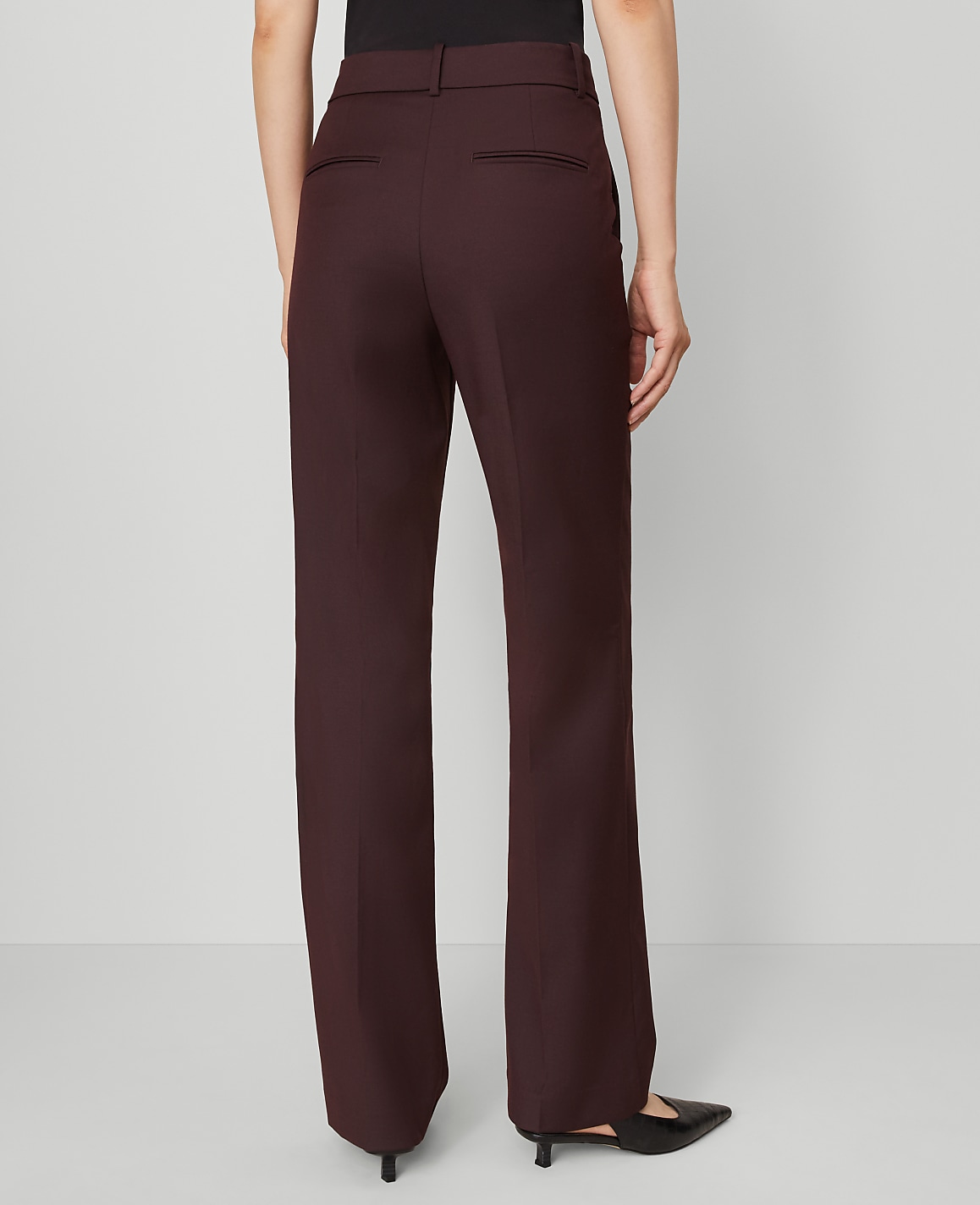 The High Rise Slim Trouser