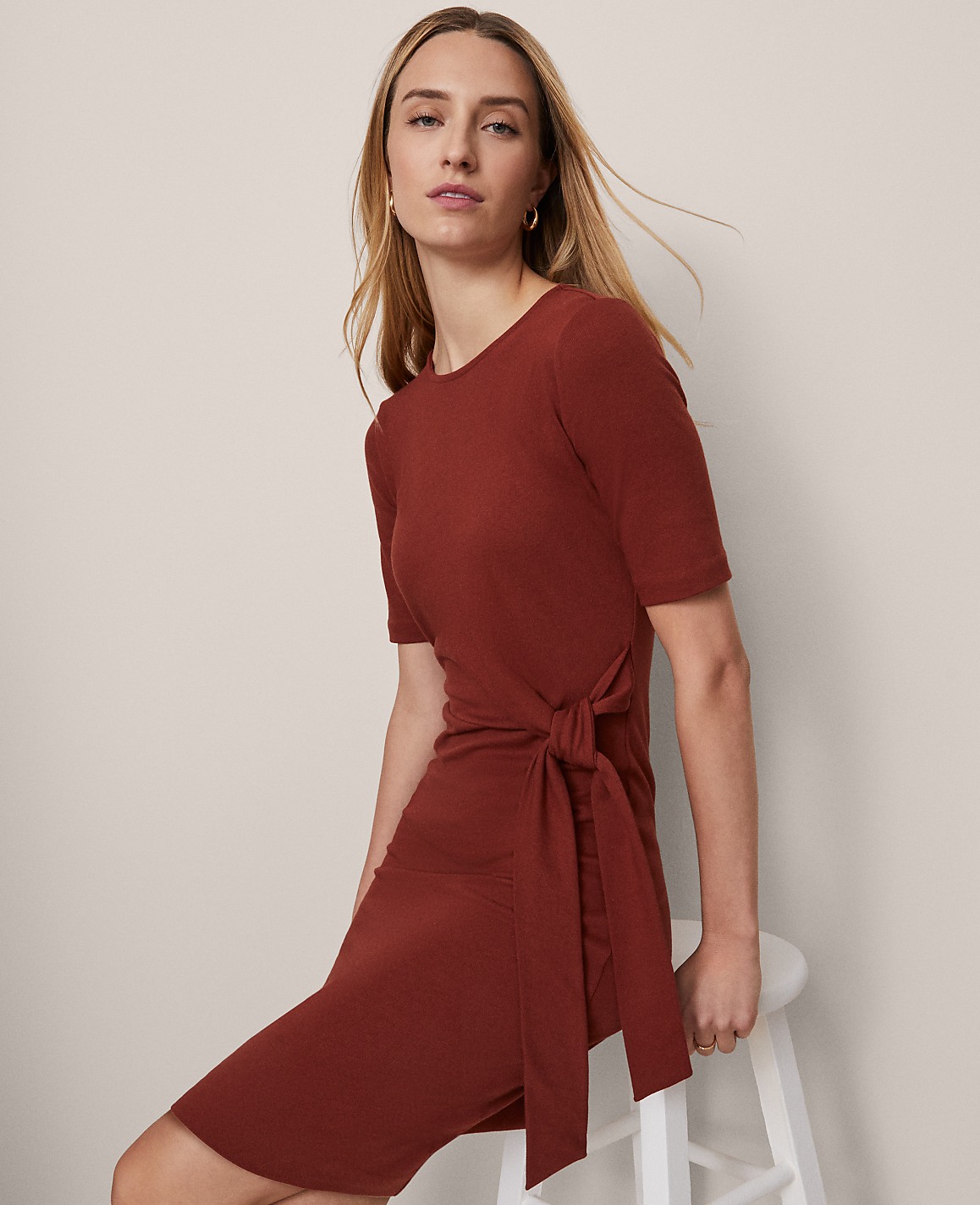 Weekend Tie Waist Shift Dress