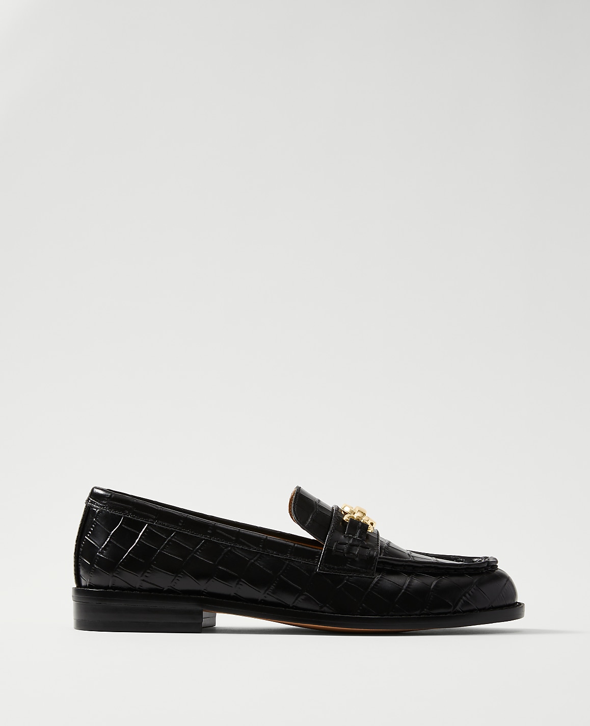 Weekend Horsebit Croco Loafers