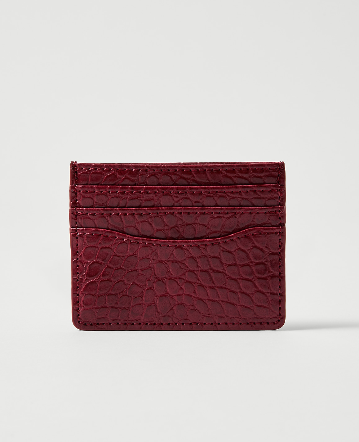 Croco Card Case