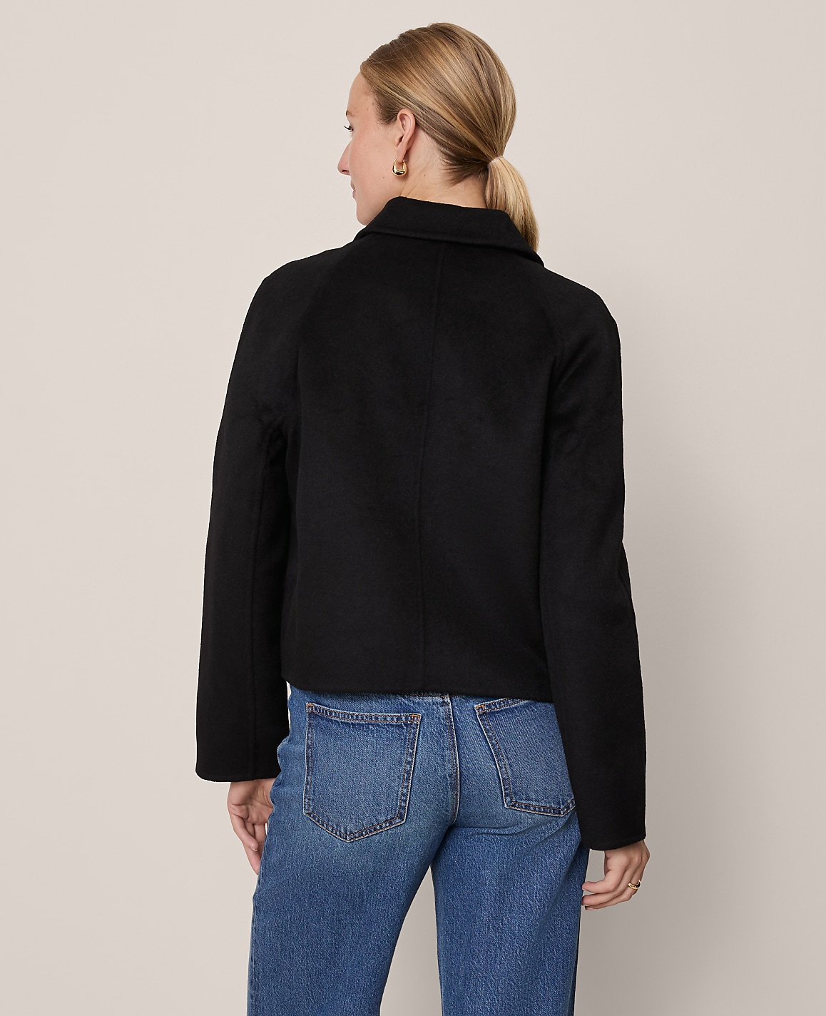 Collared Double Face Jacket