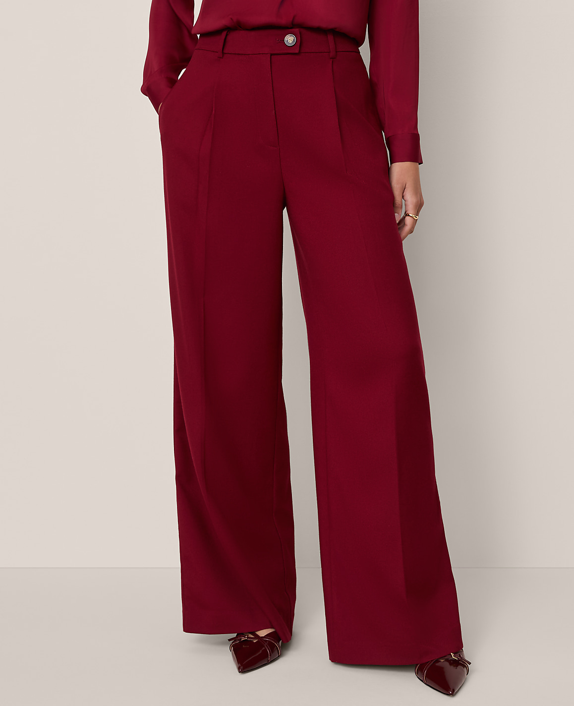 The Petite Statement Palazzo Pant
