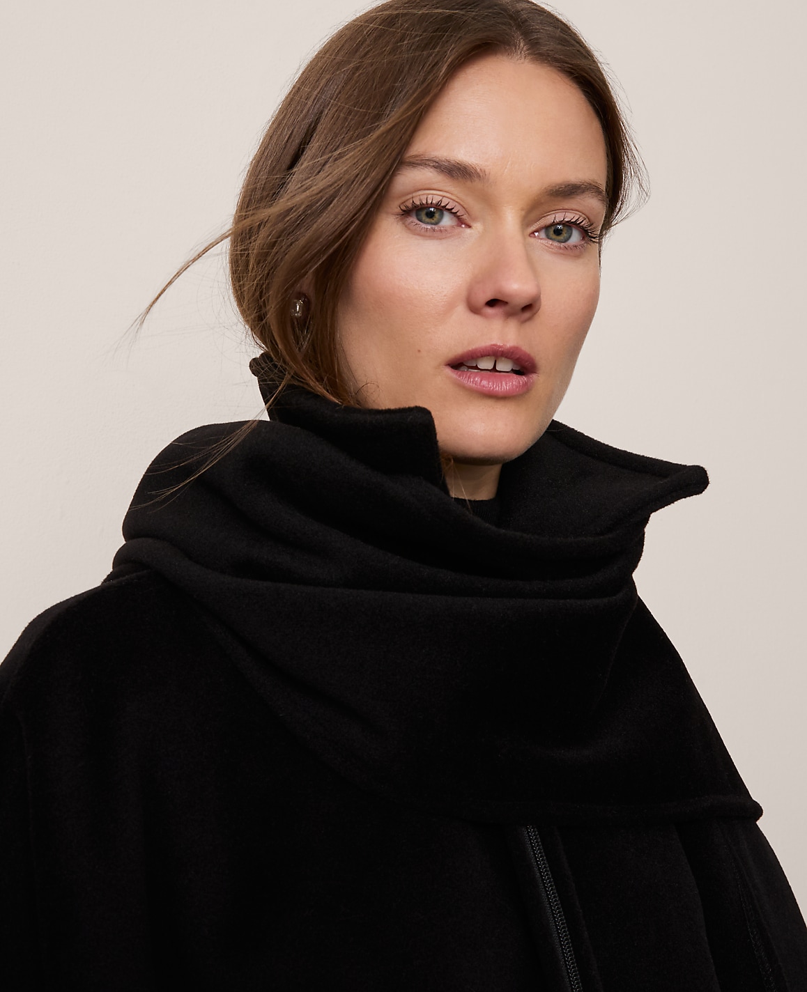 Zip Scarf Poncho