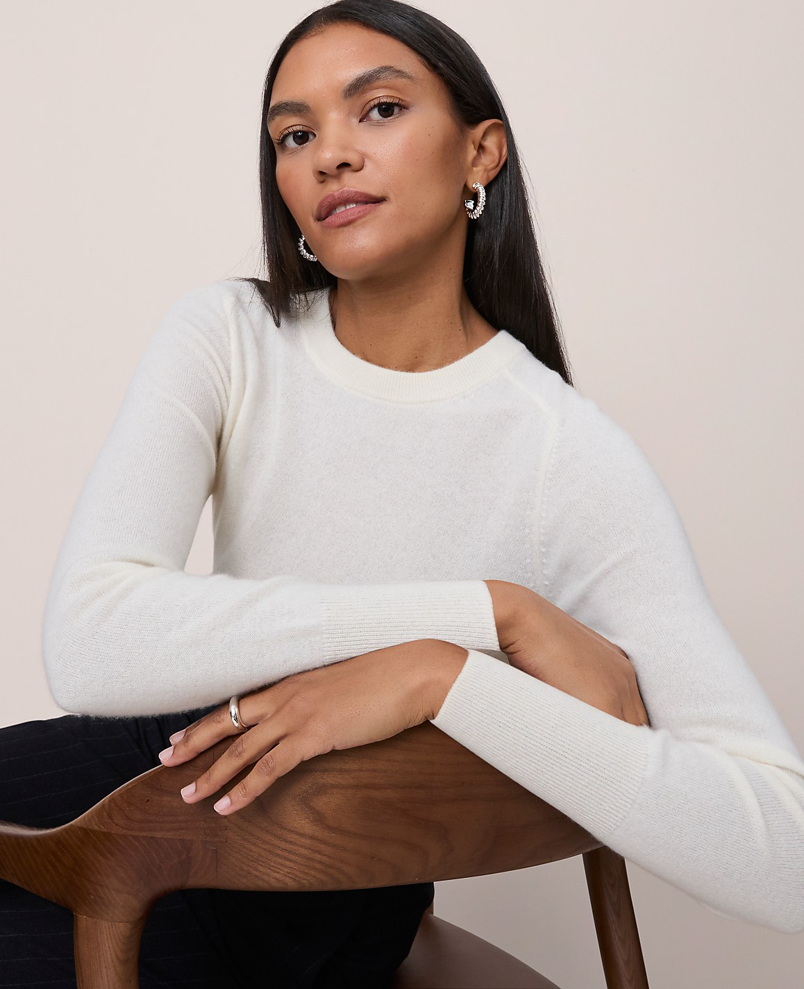 Cashmere Crew Neck Sweater