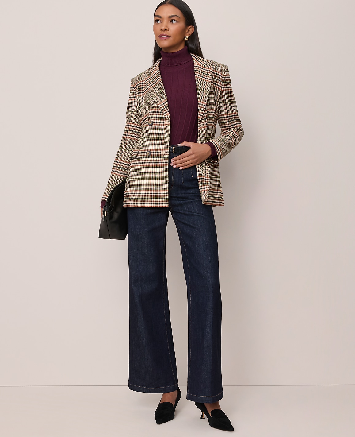 Ribbed Turtleneck Sweater