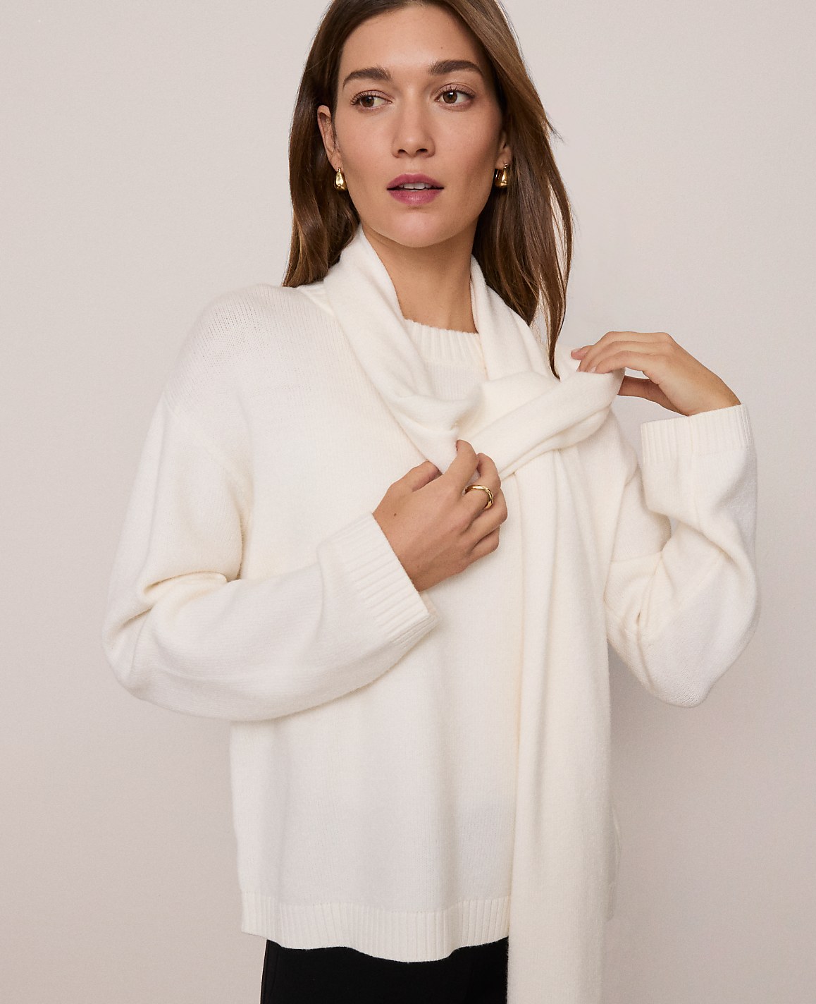 Weekend Scarf Sweater