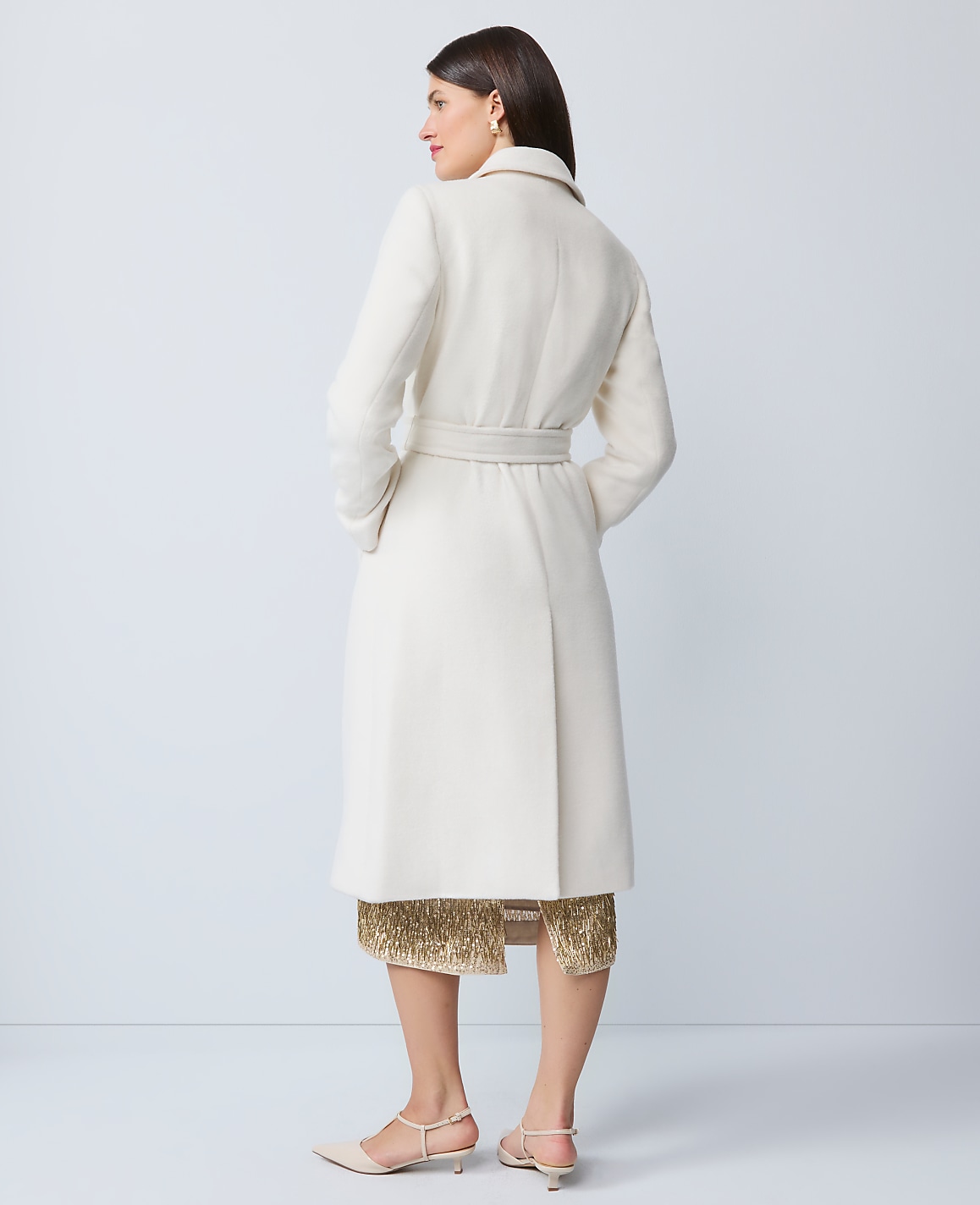 Petite Belted Everyday Coat