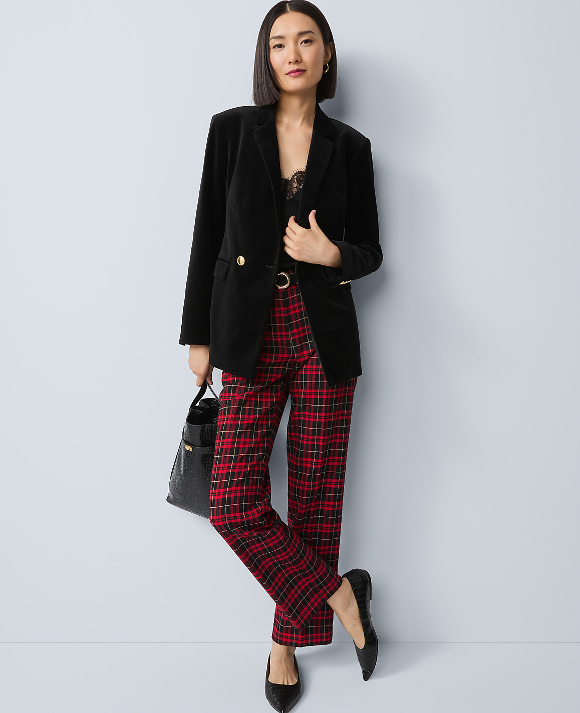 The Crosby Blazer in Velvet