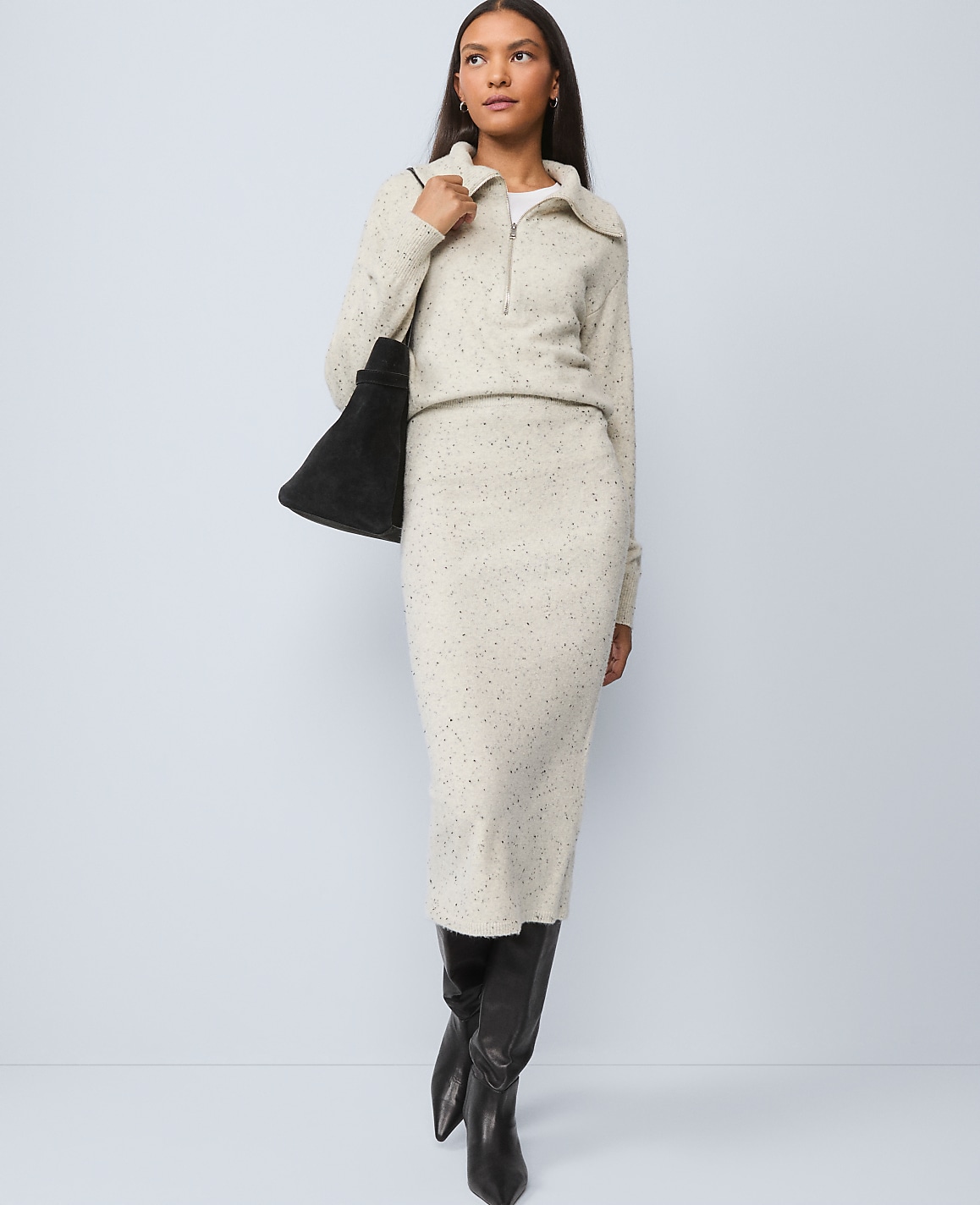Weekend Sweater Pencil Skirt