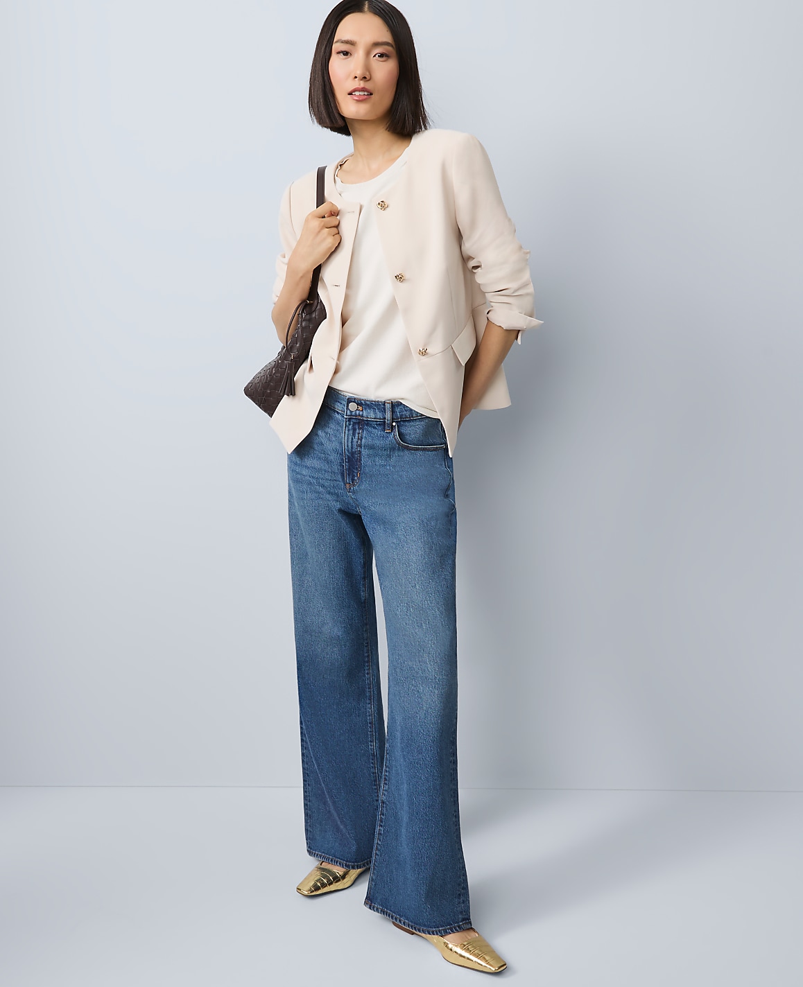 Petite Split Hem Jacket