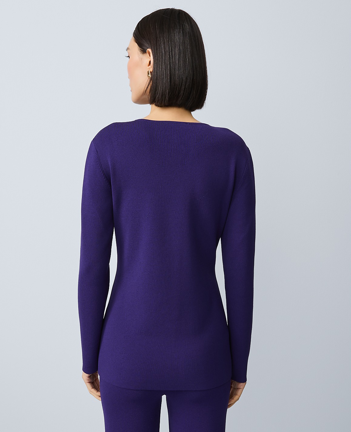 Crew Neck Cardigan