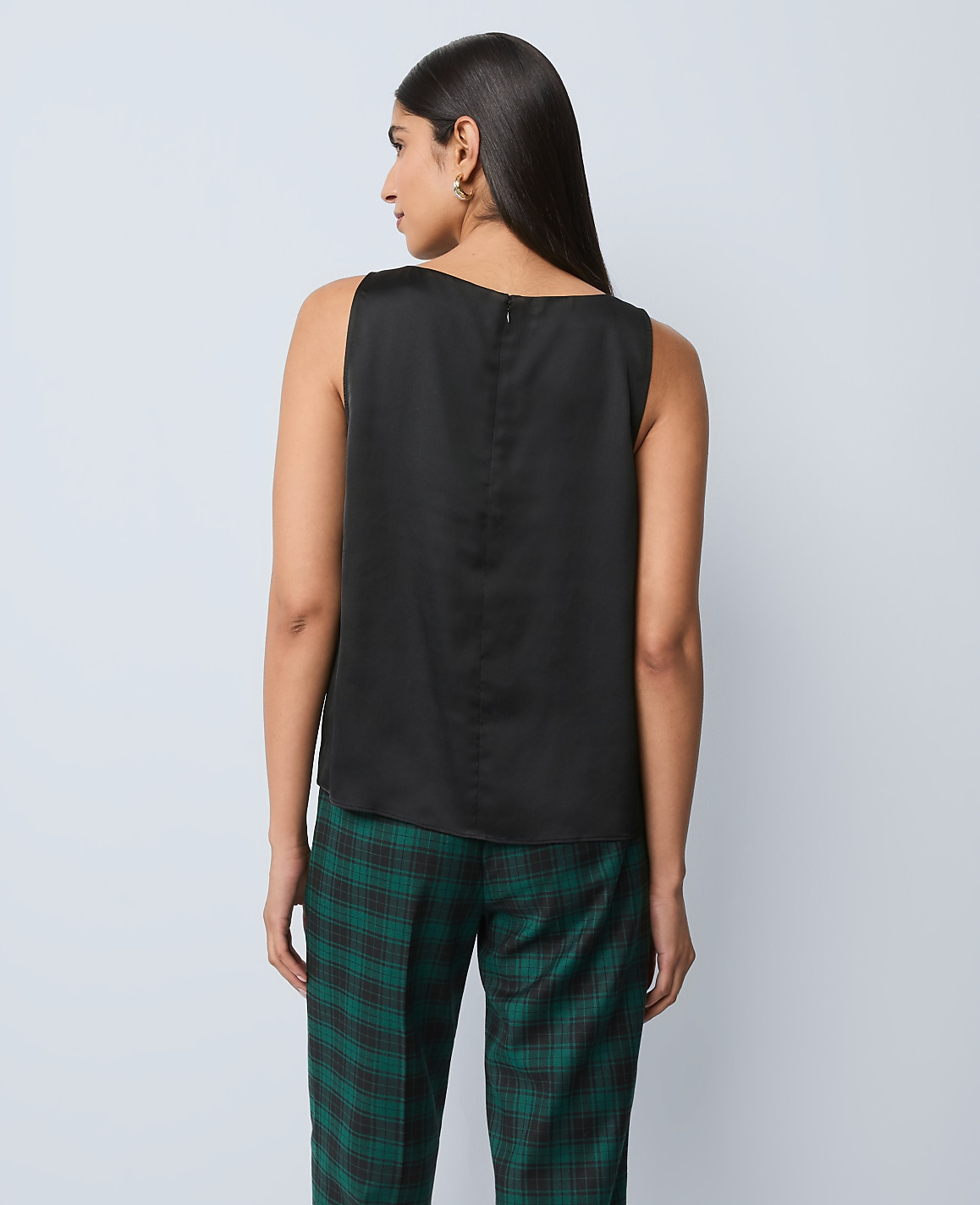 Satin Tank Top