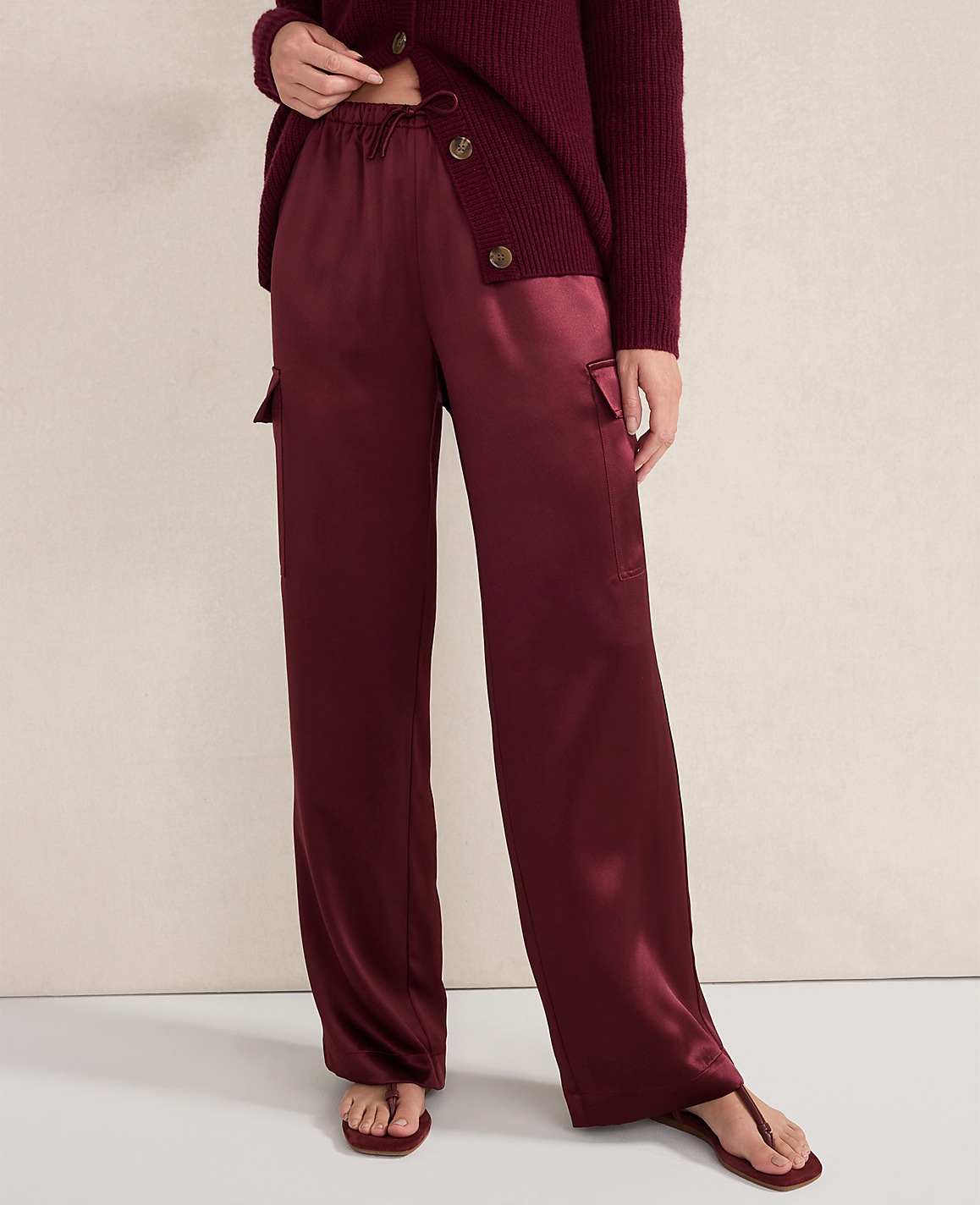 Haven Well Within Silk Cargo Pants