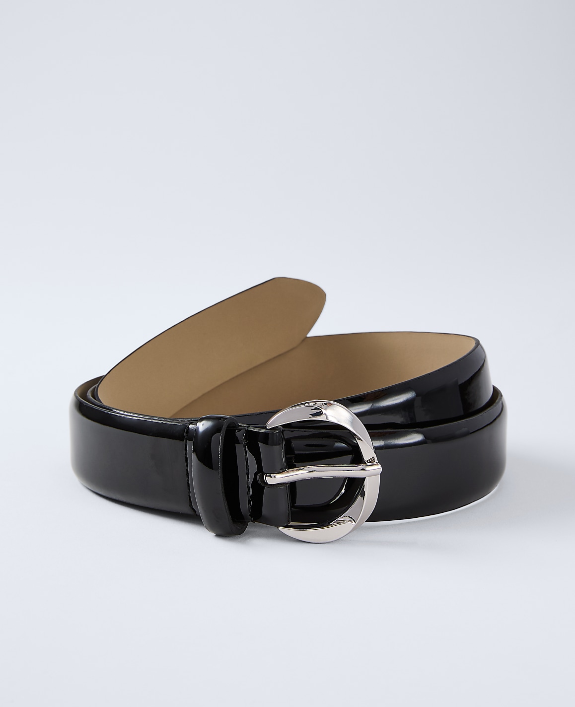Patent Twisted Buckle Belt