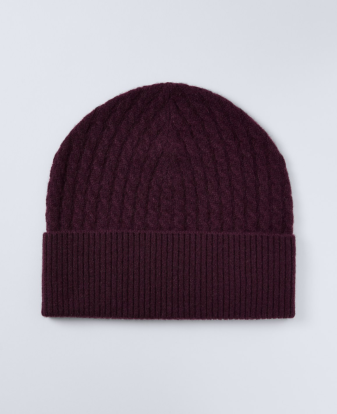 Cashmere Cable Hat