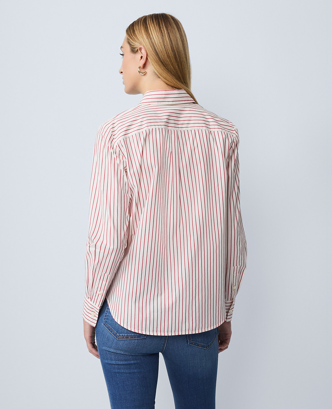 Weekend Striped Relaxed Perfect Shirt