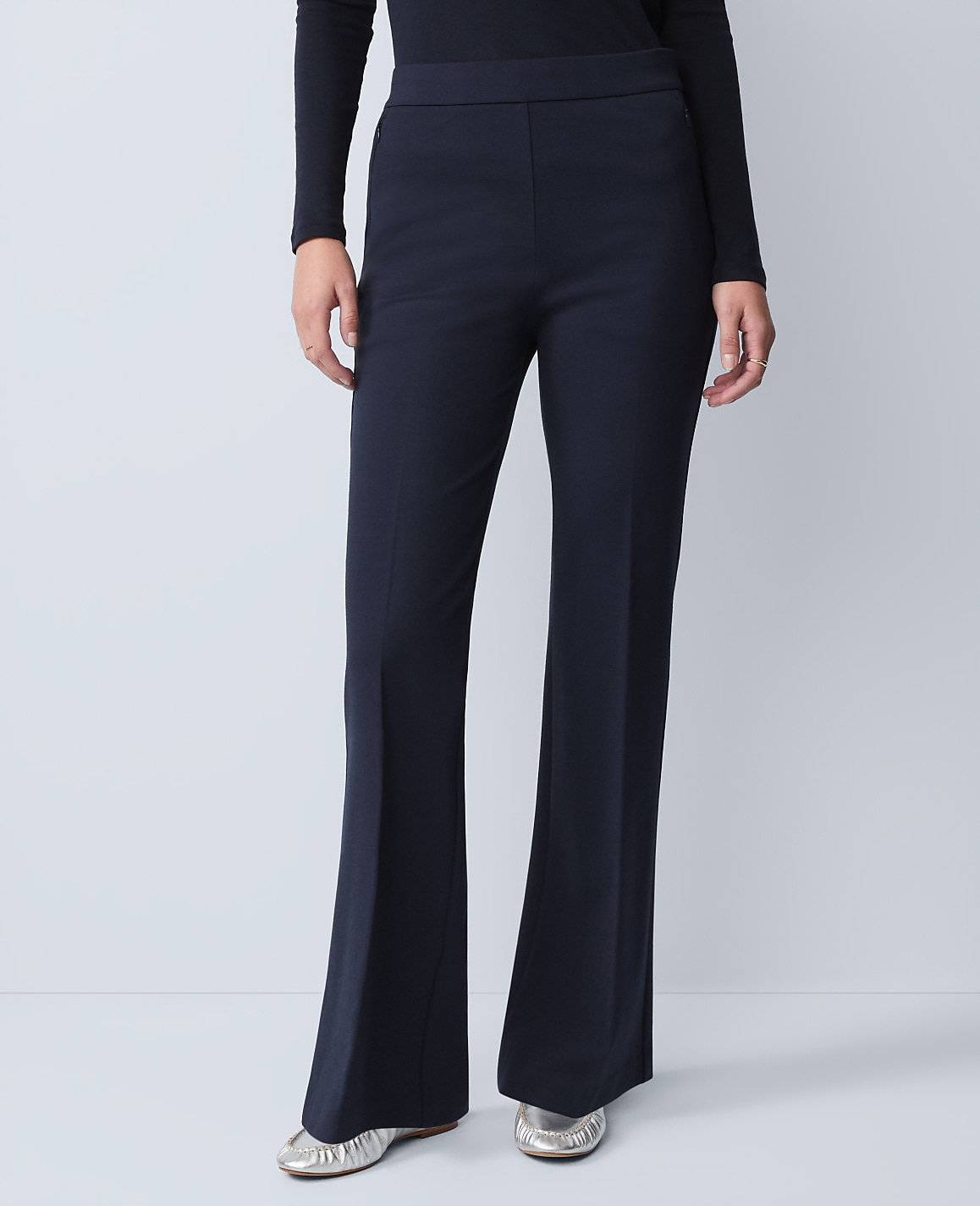 Weekend  Flare Pant in Ponte