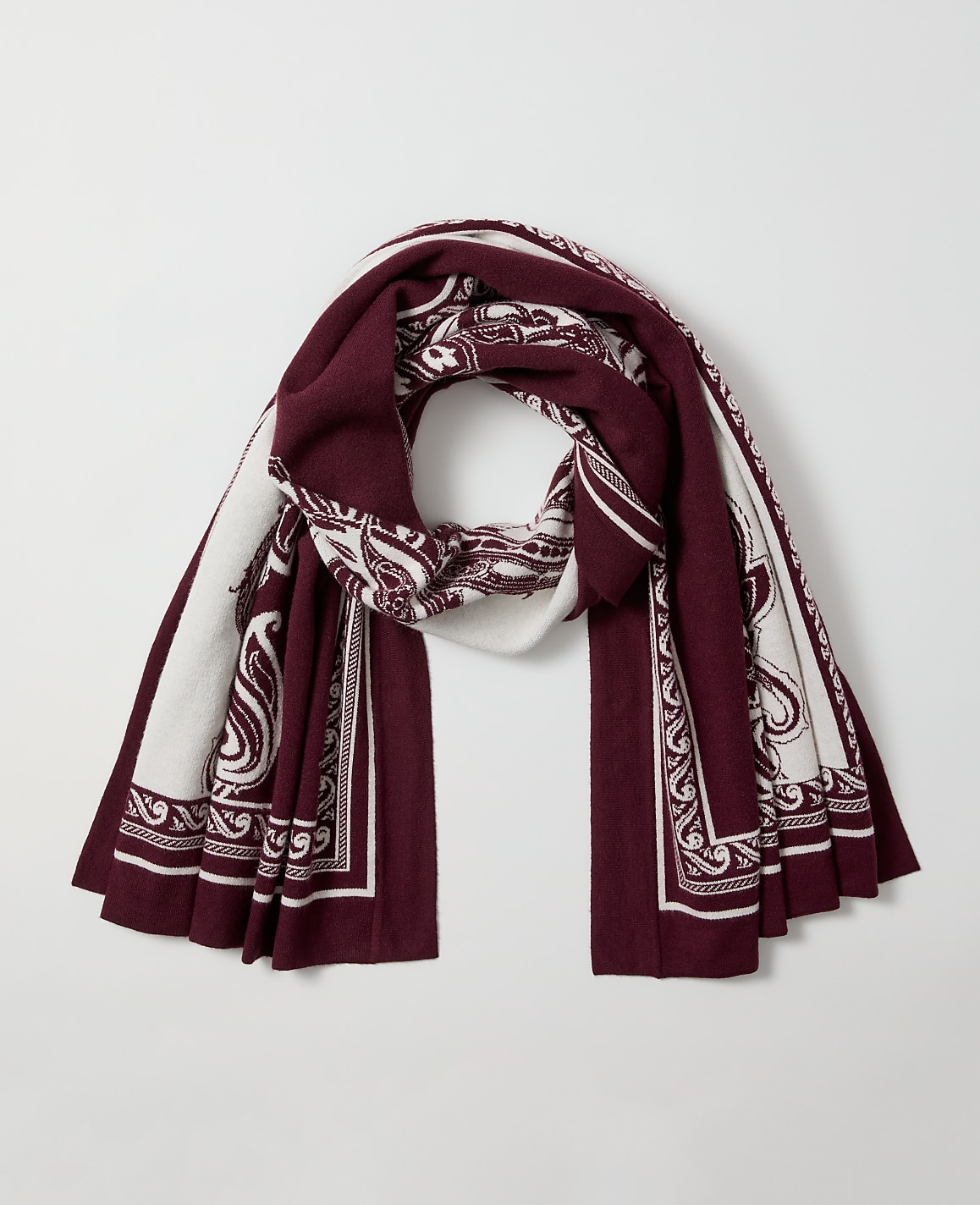 Paisley Wrap Poncho