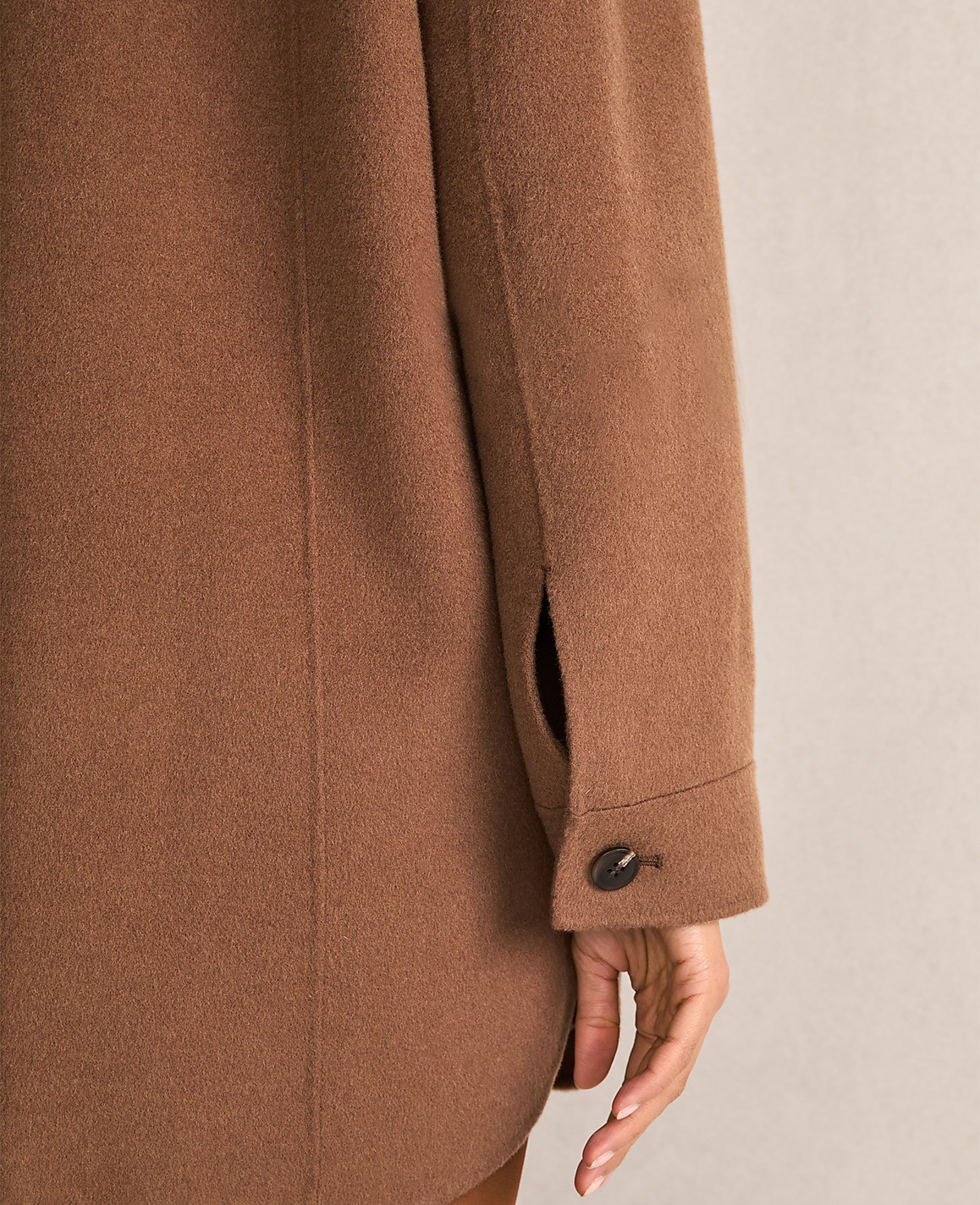 Haven Well Within Wool Blend Oversized Shaket