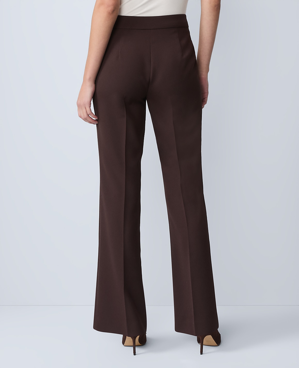 The Petite Trouser Pant in Fluid Crepe