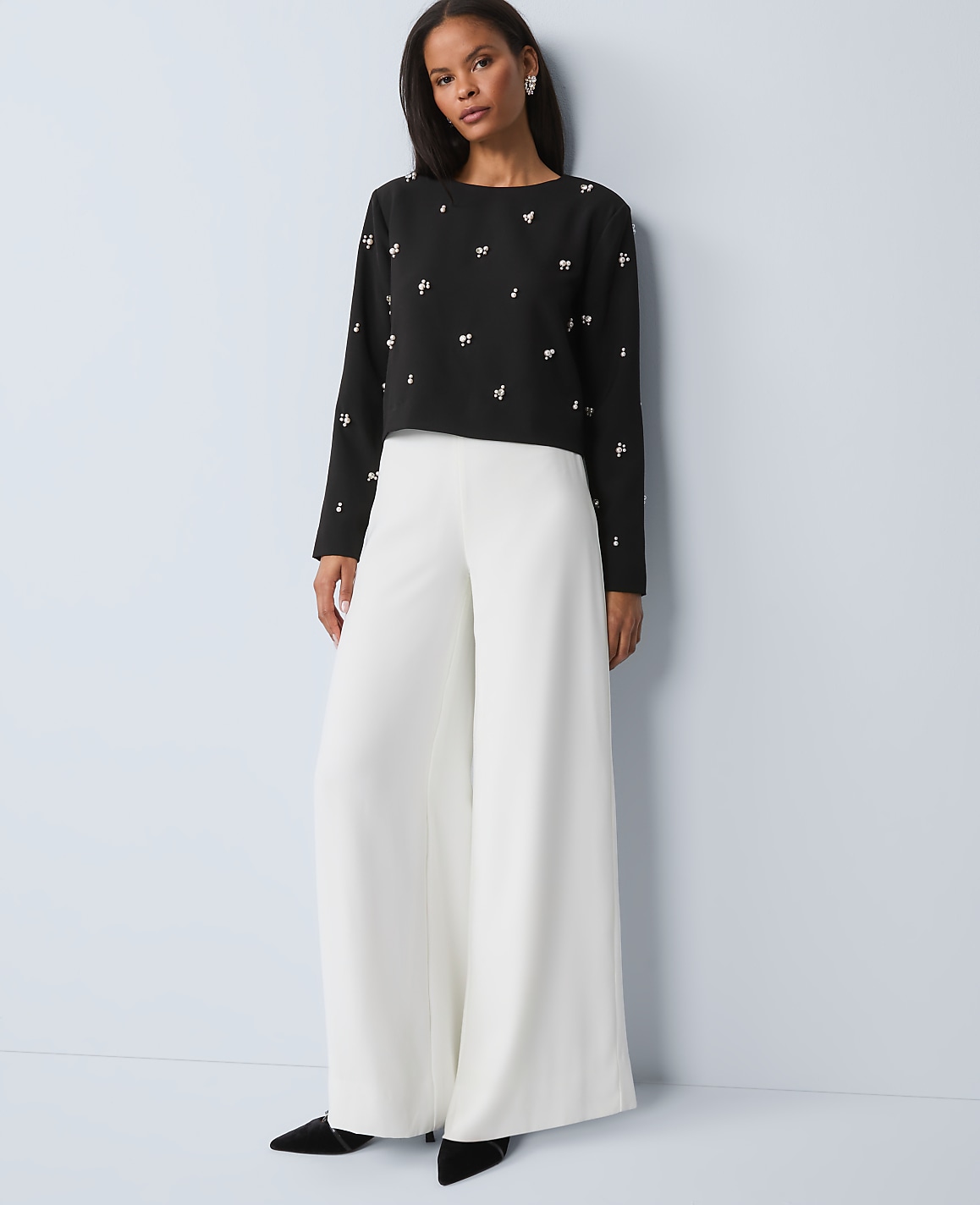 The Petite Statement Palazzo Pant
