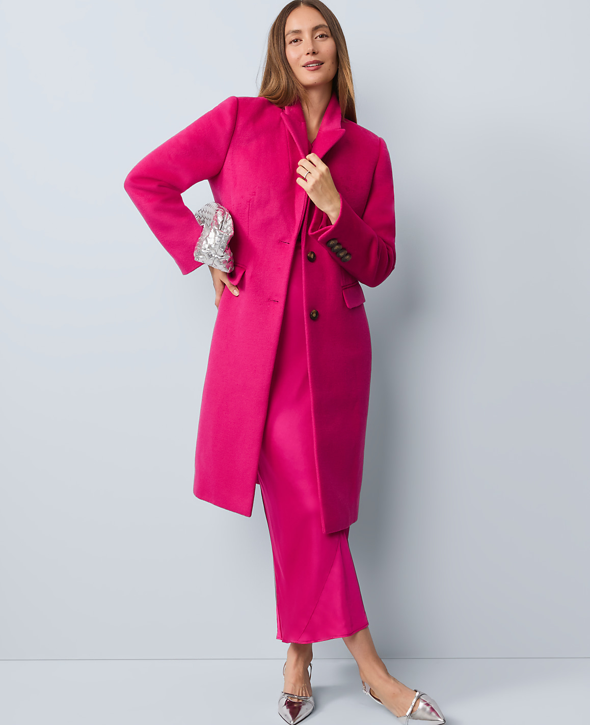 Petite Chesterfield Coat