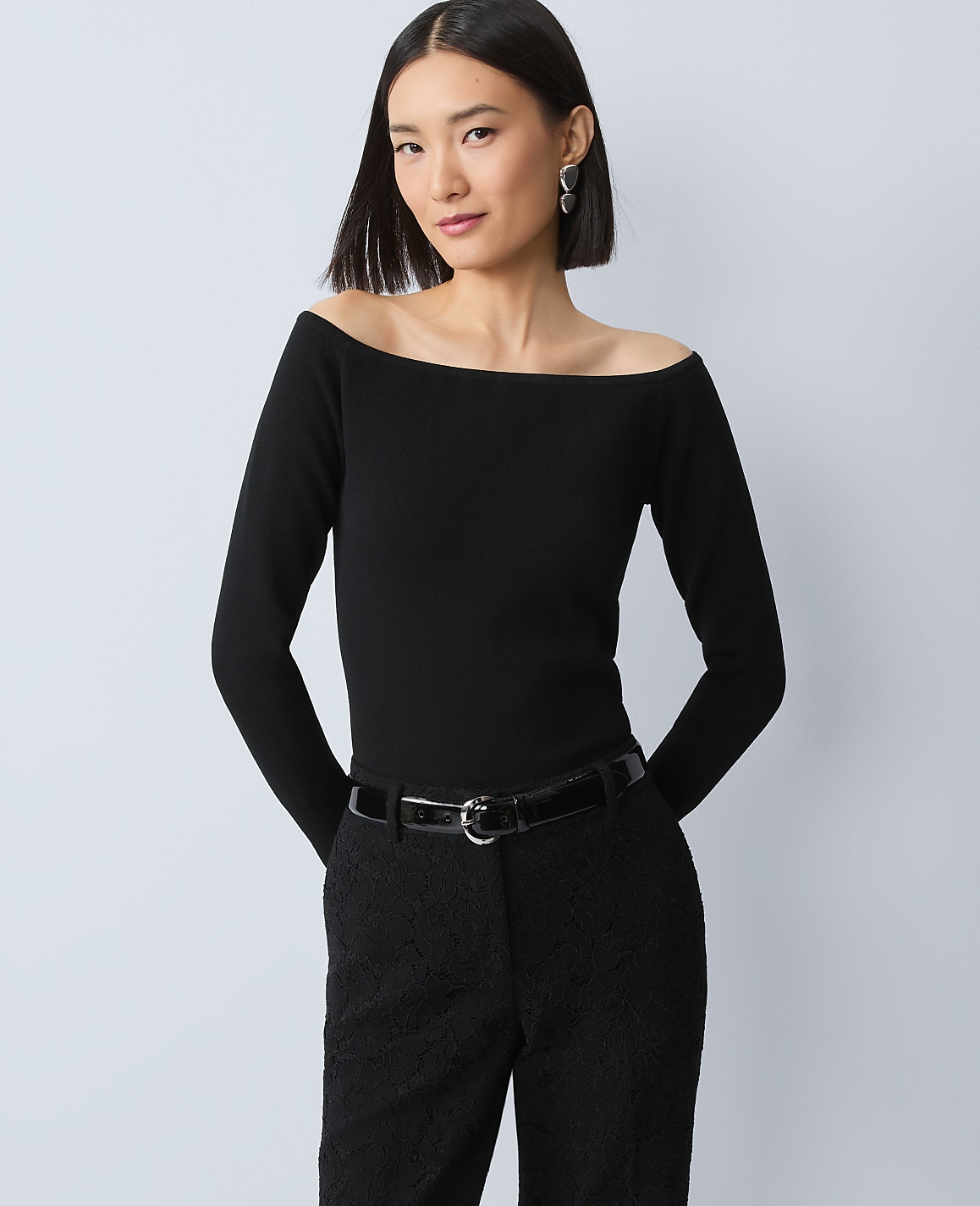 Off-The-Shoulder Sweater