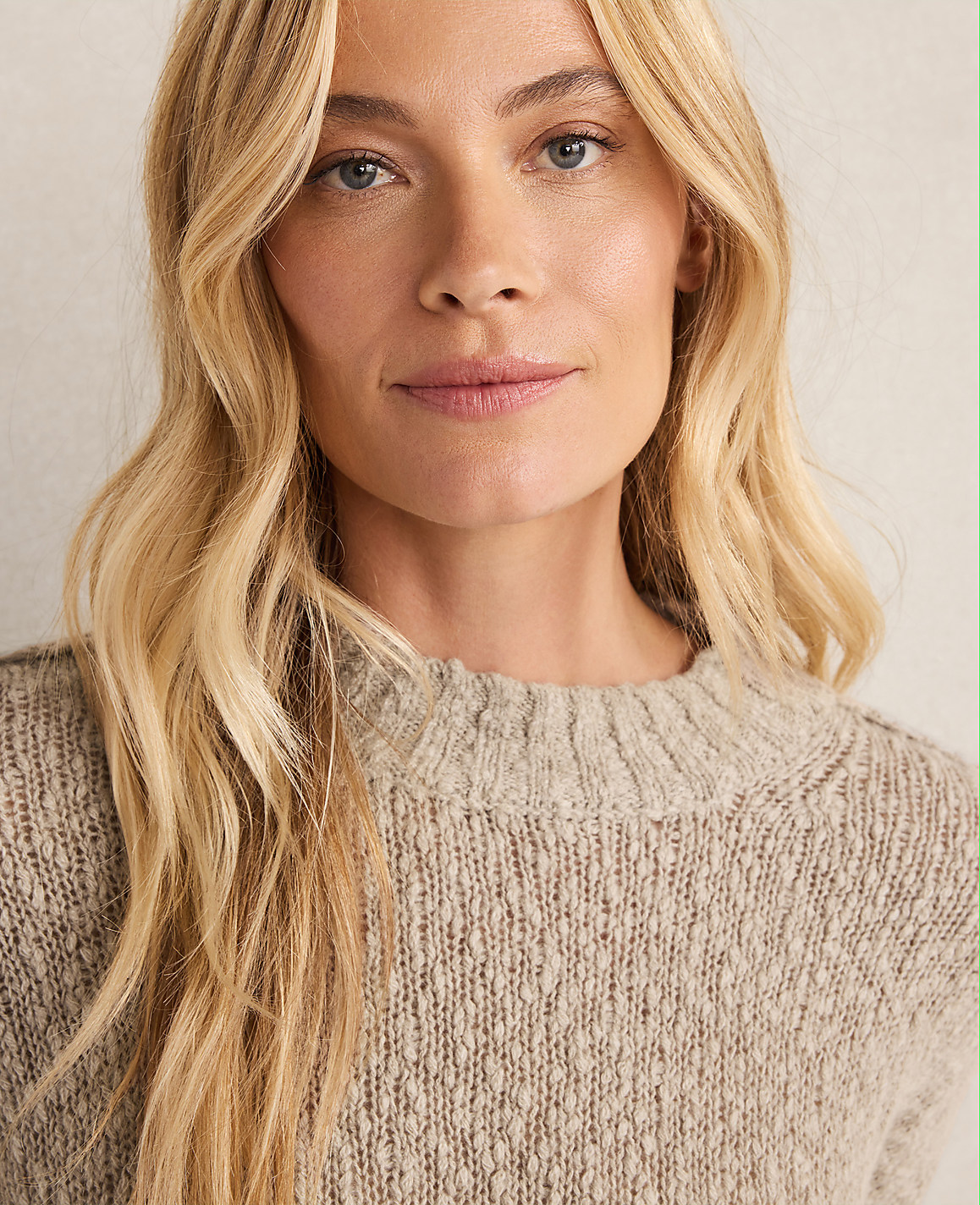 Haven Well Within Marled Cashmere Crewneck Pullover