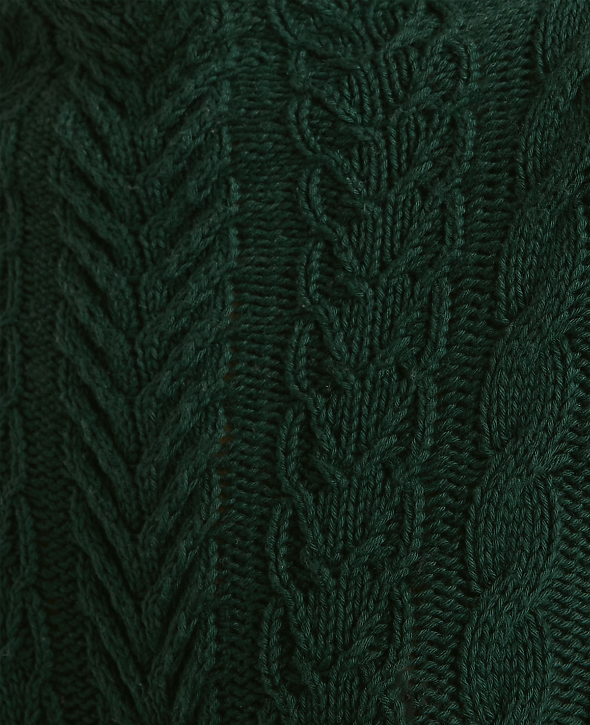 Haven Well Within Organic Cotton Cable Mock Neck Sweater