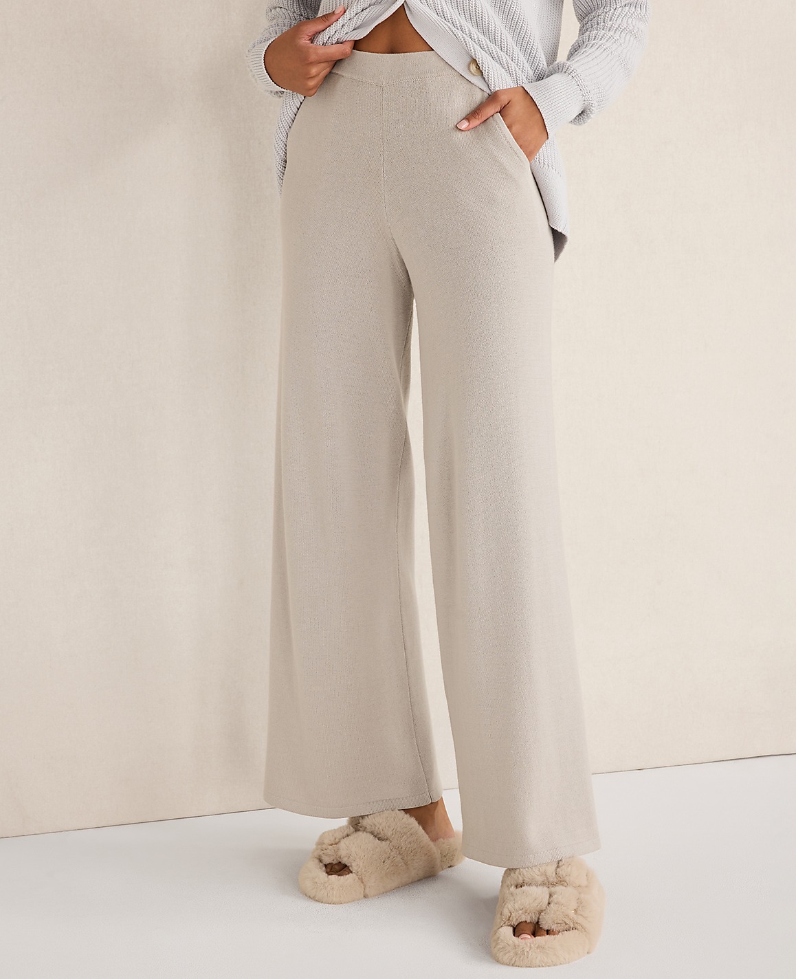 Haven Well Within Organic Cotton Relaxed Wide Leg Pants