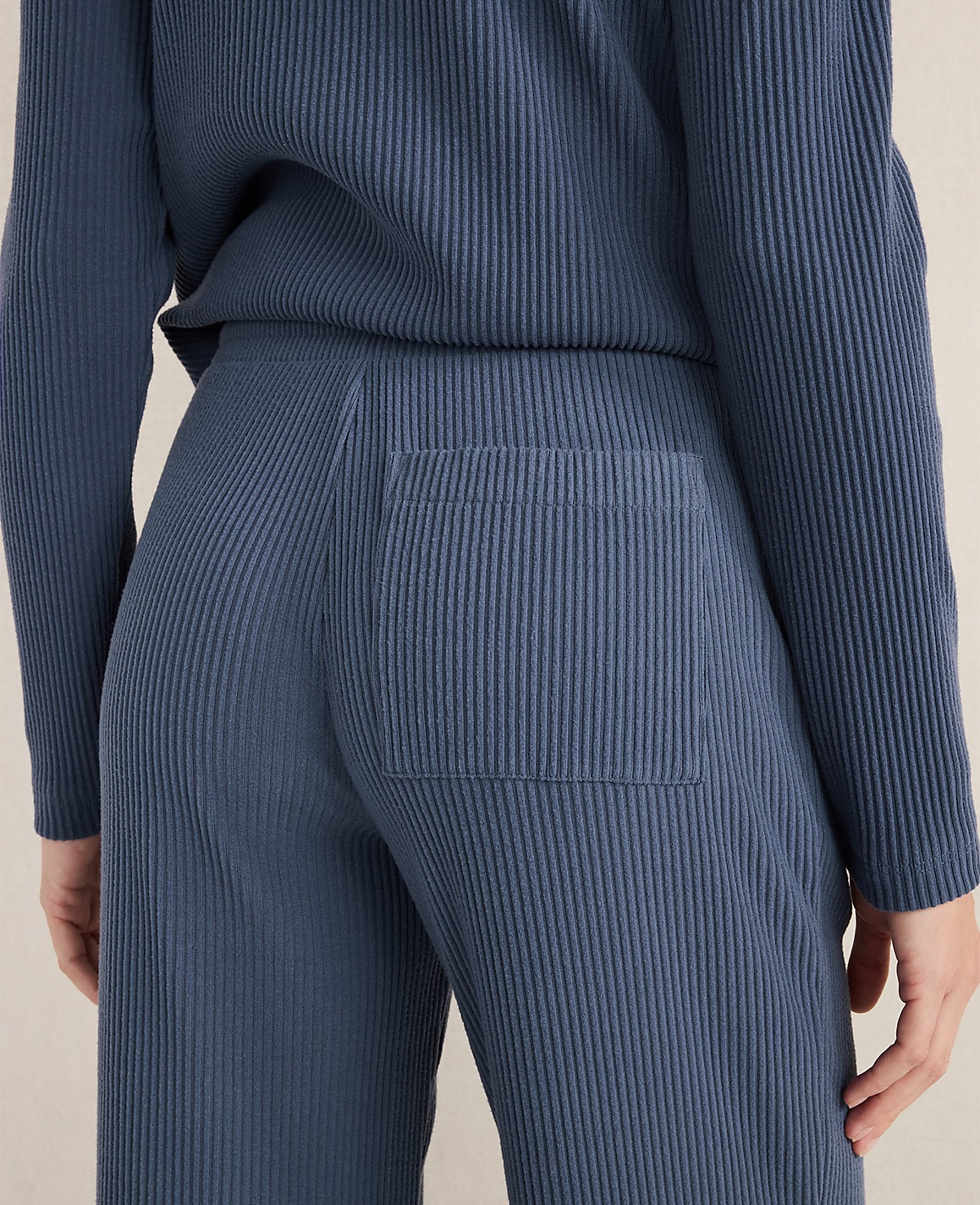 Haven Well Within Ottoman Rib Straight Leg Pants