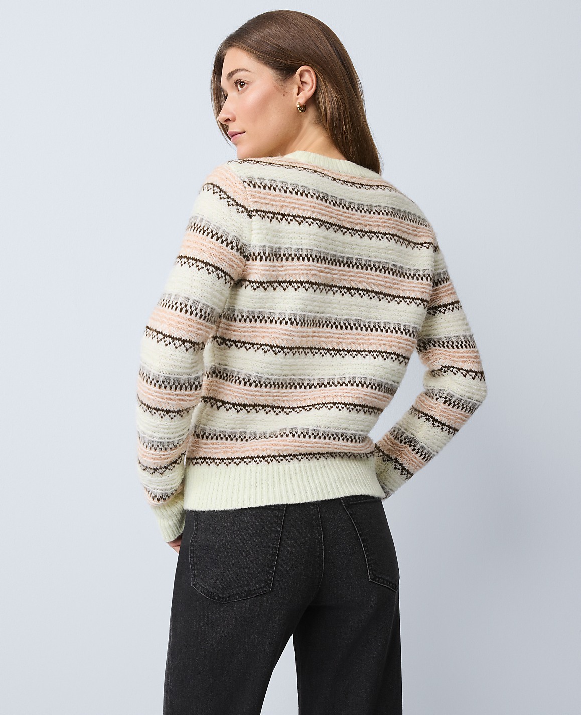 Weekend Relaxed Fair Isle Sweater