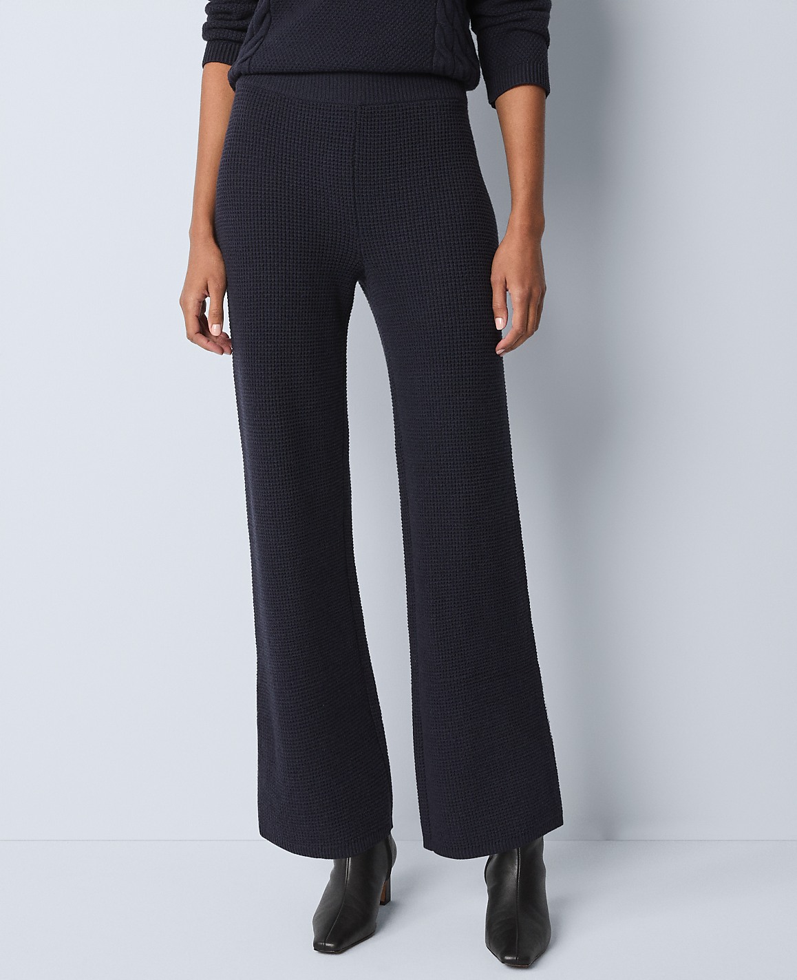 Weekend Collection Waffle Sweater Pant