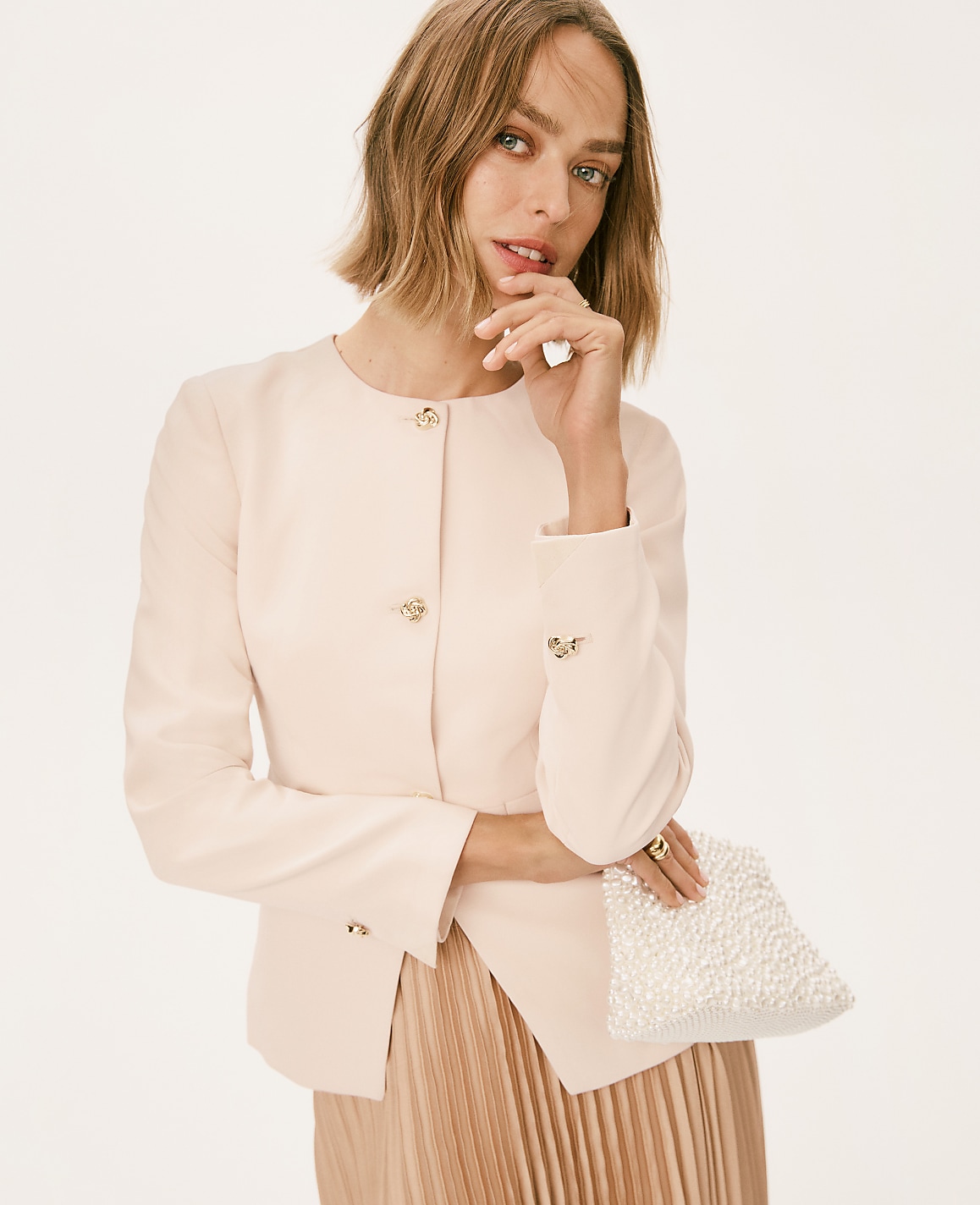 Split Hem Jacket