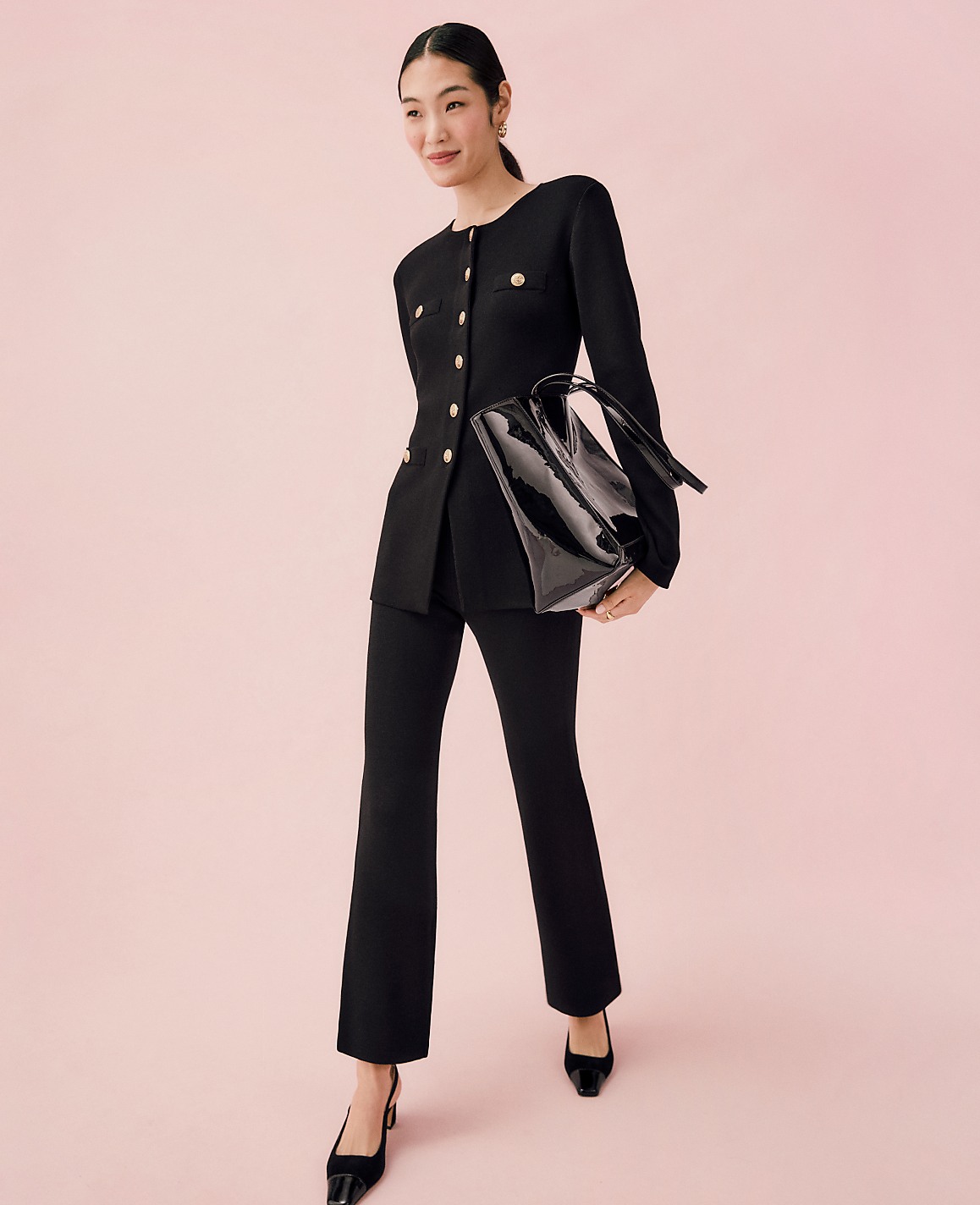 The Petite Flare Sweater Pant